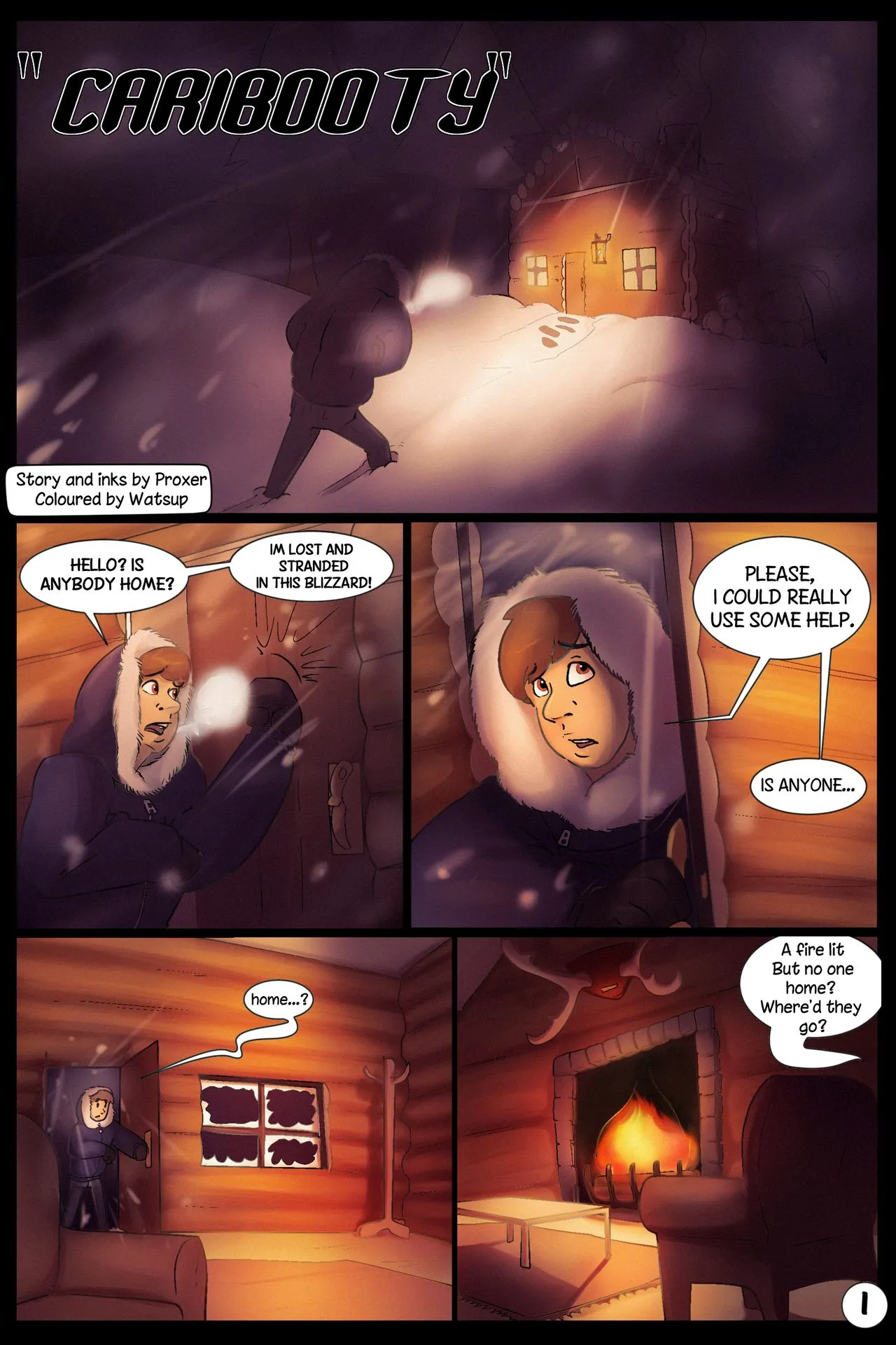 Caribooty page 1 full