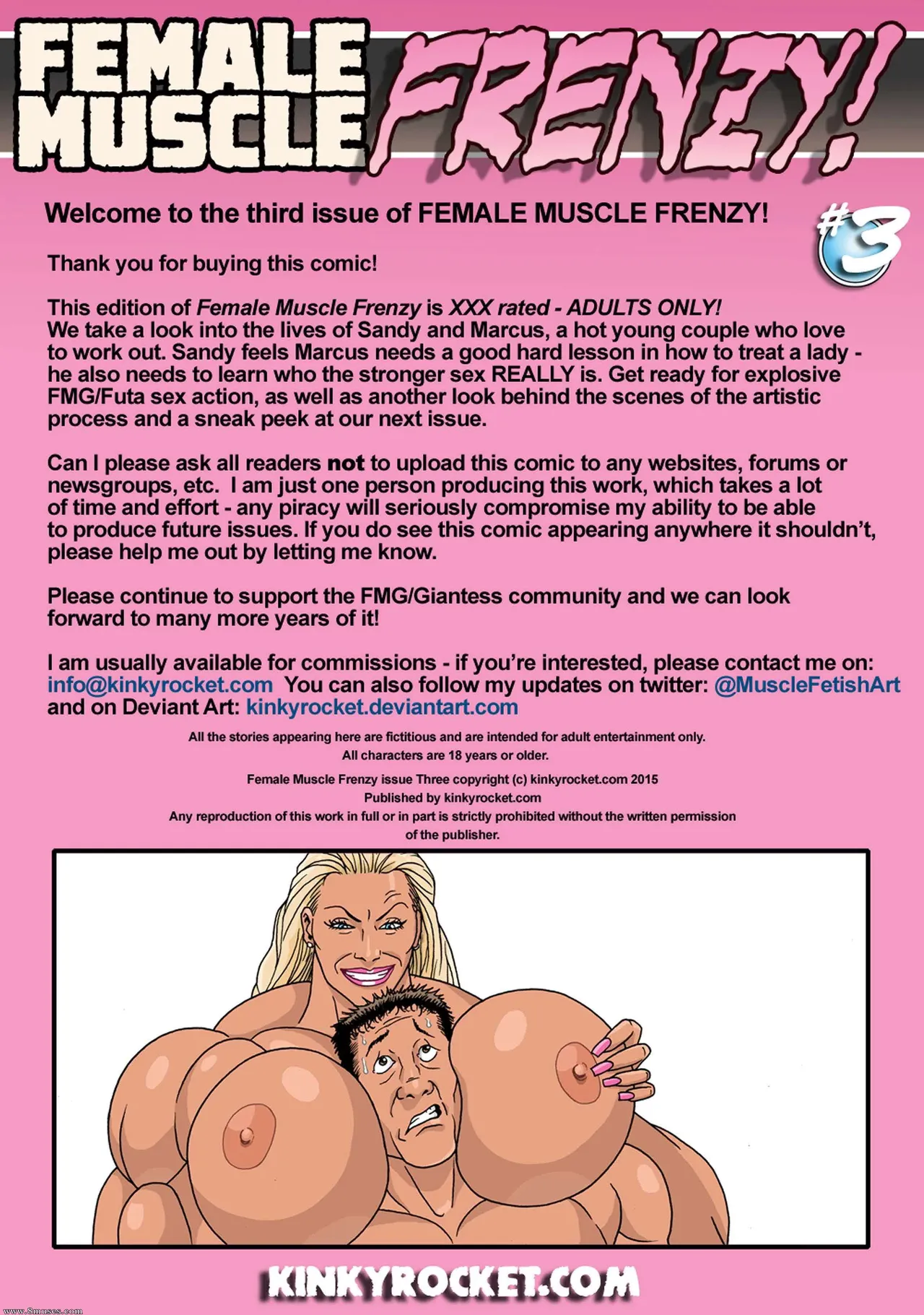 Female Muscle Frenzy! 3 page 2 full