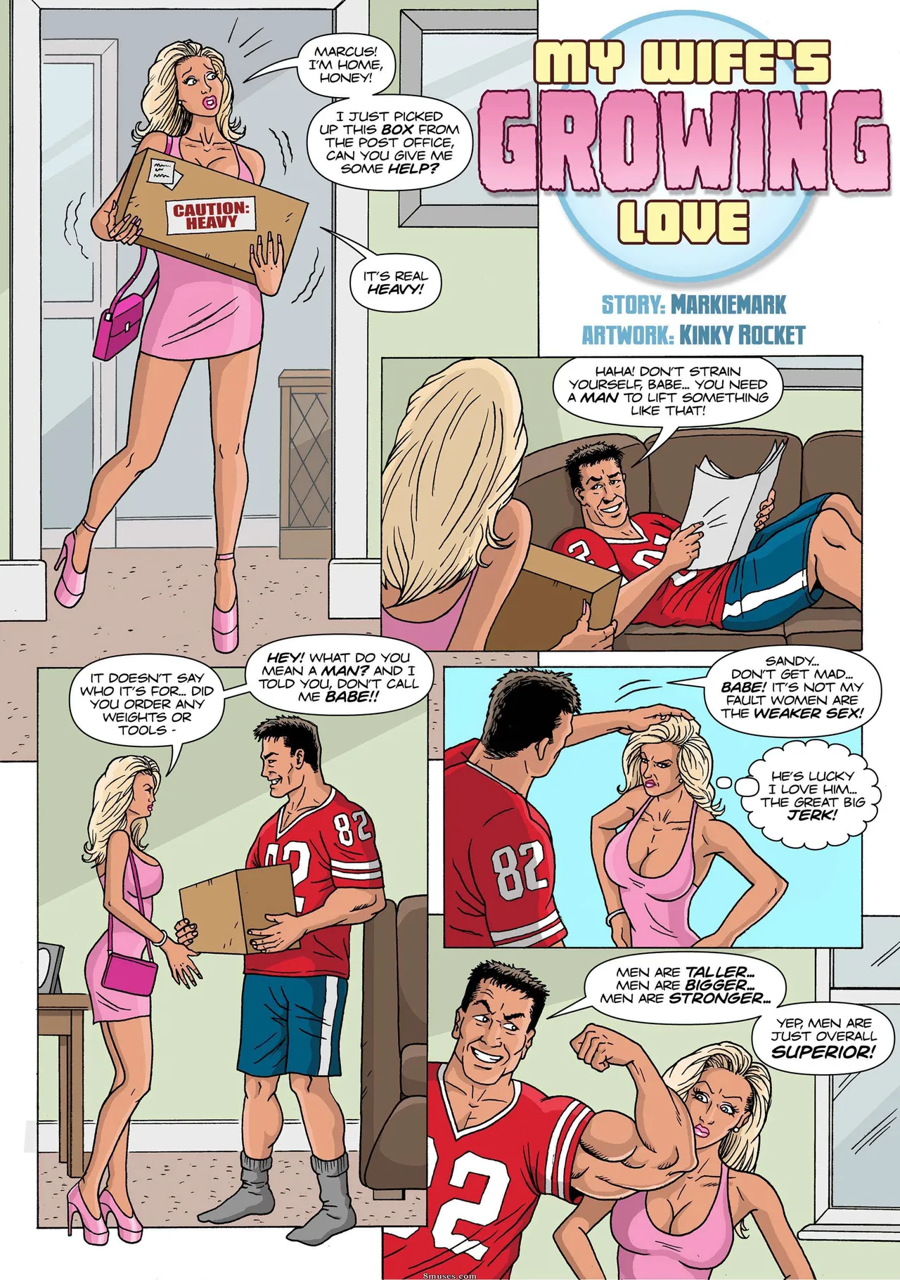 Female Muscle Frenzy! 3 page 4 full