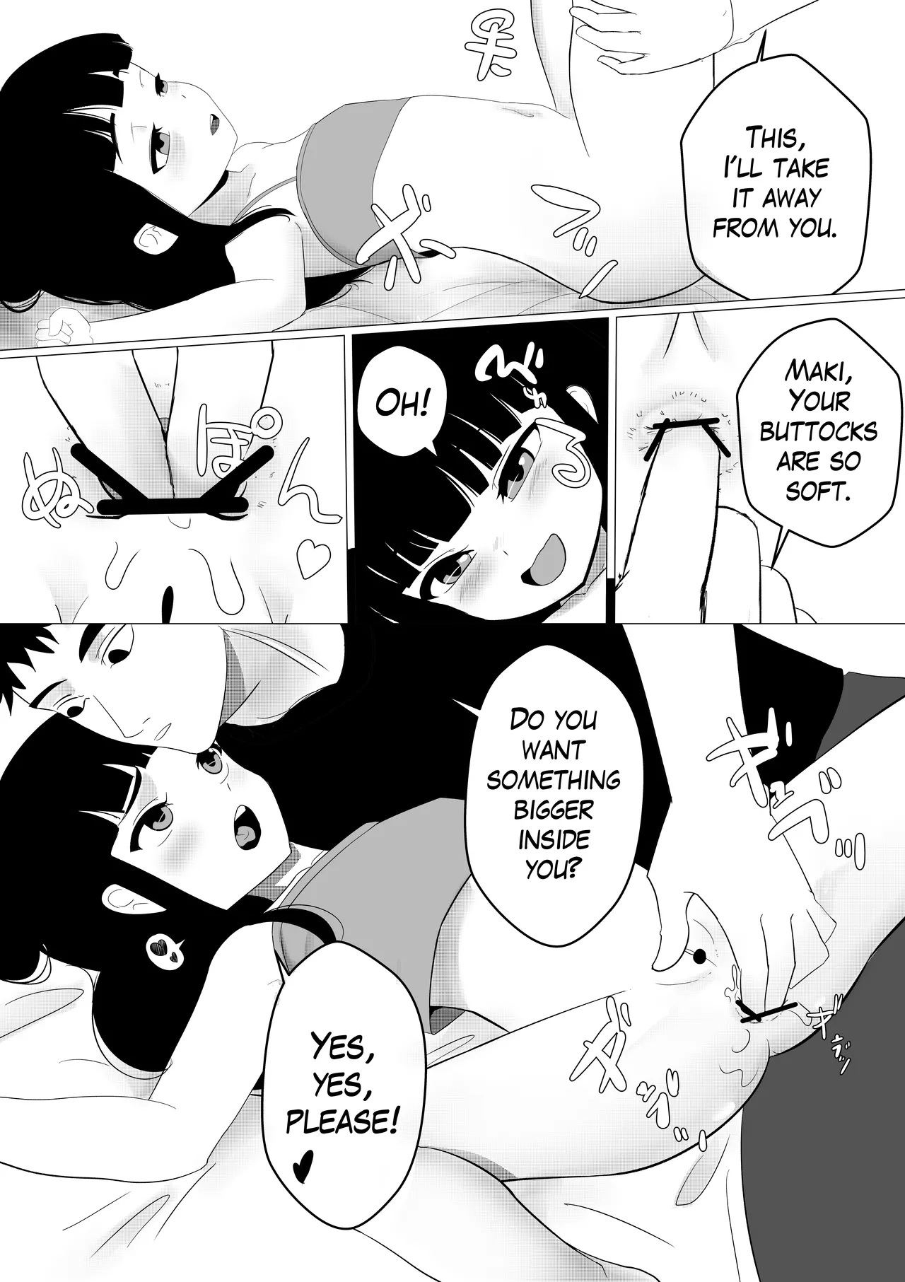 Maki-chan wa Motto Ookina Yubi ga Hoshii | Maki needs bigger fingers page 8 full