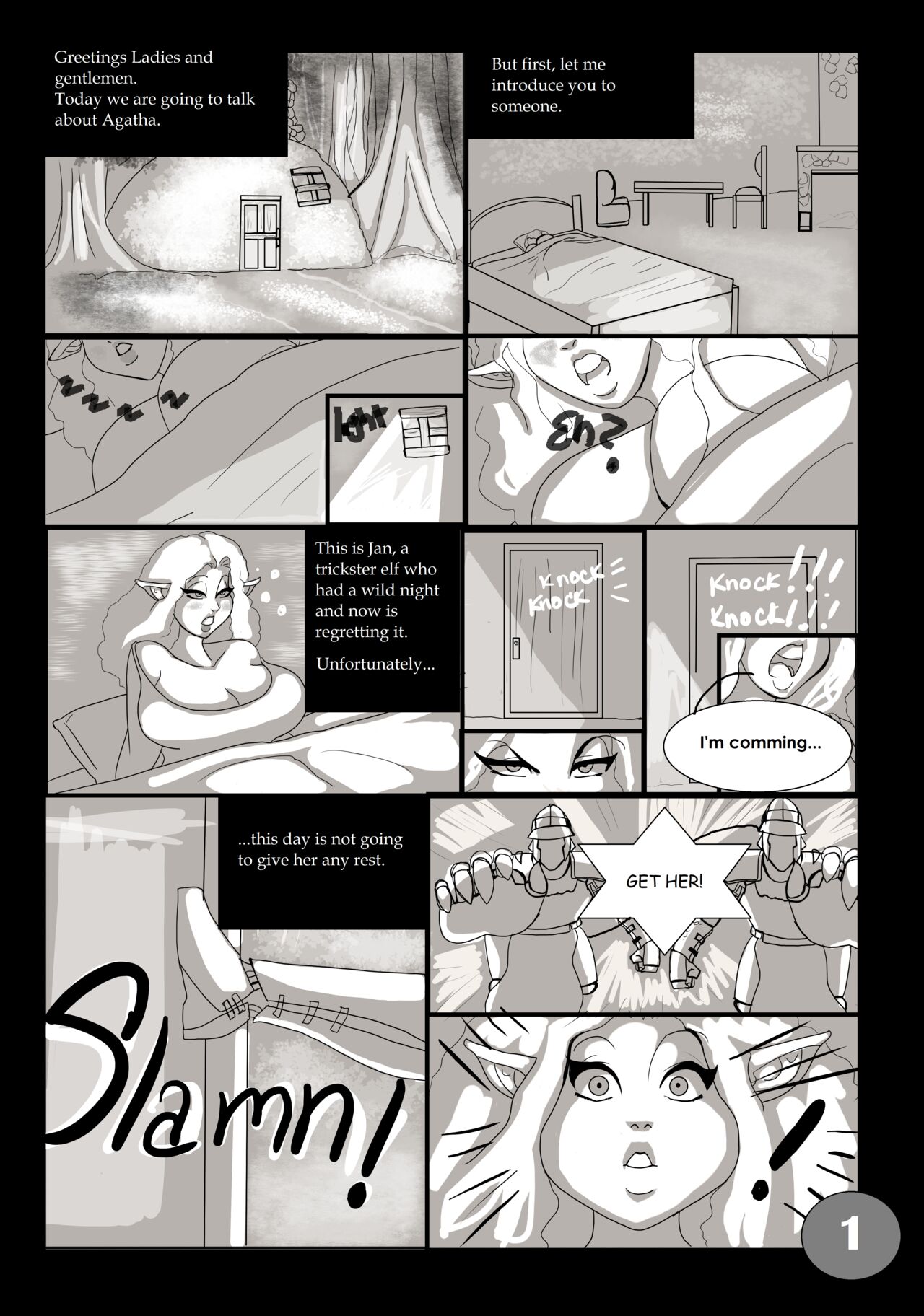 Agatha the old hag page 1 full