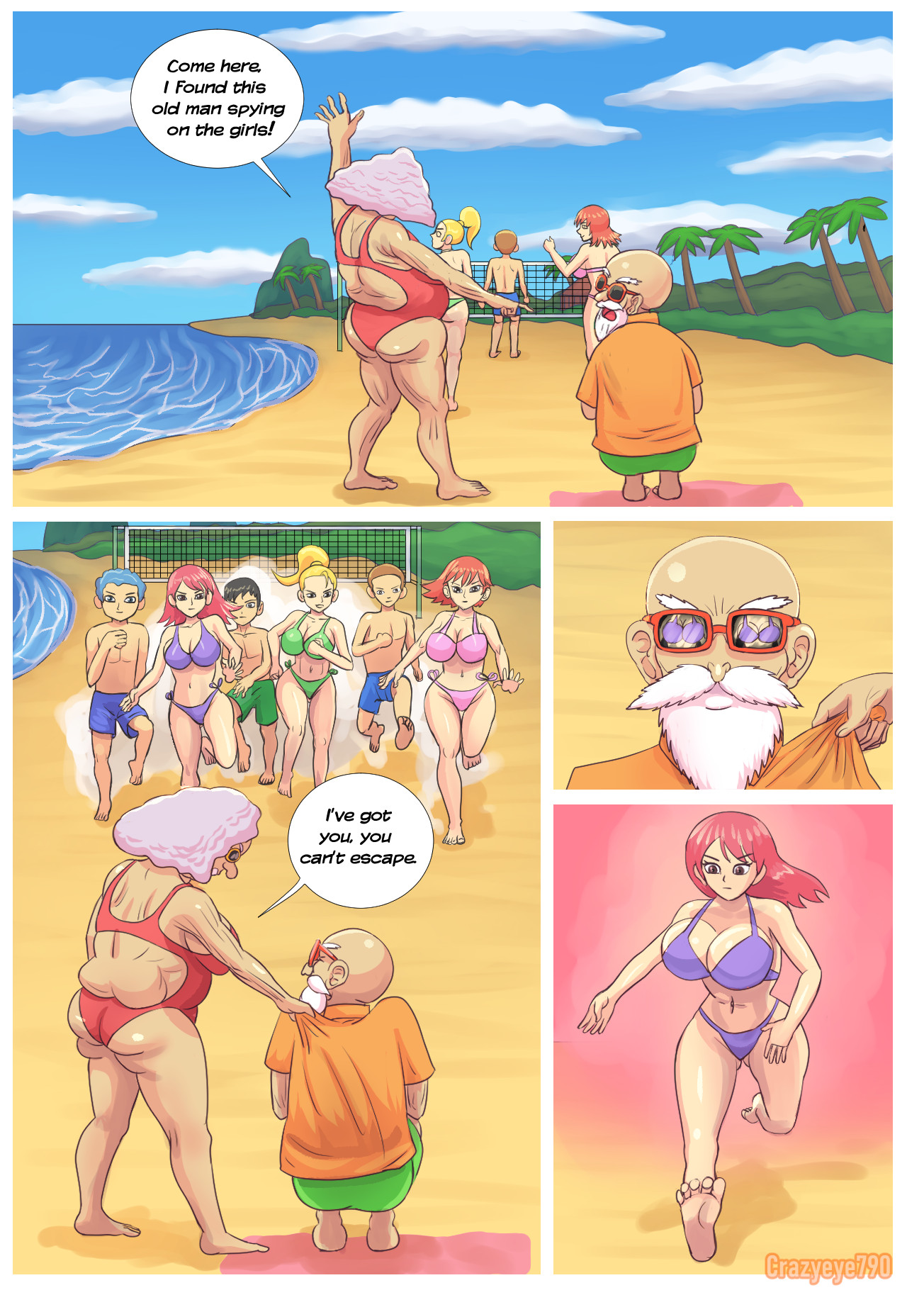 Bulma and Lunch page 5 full