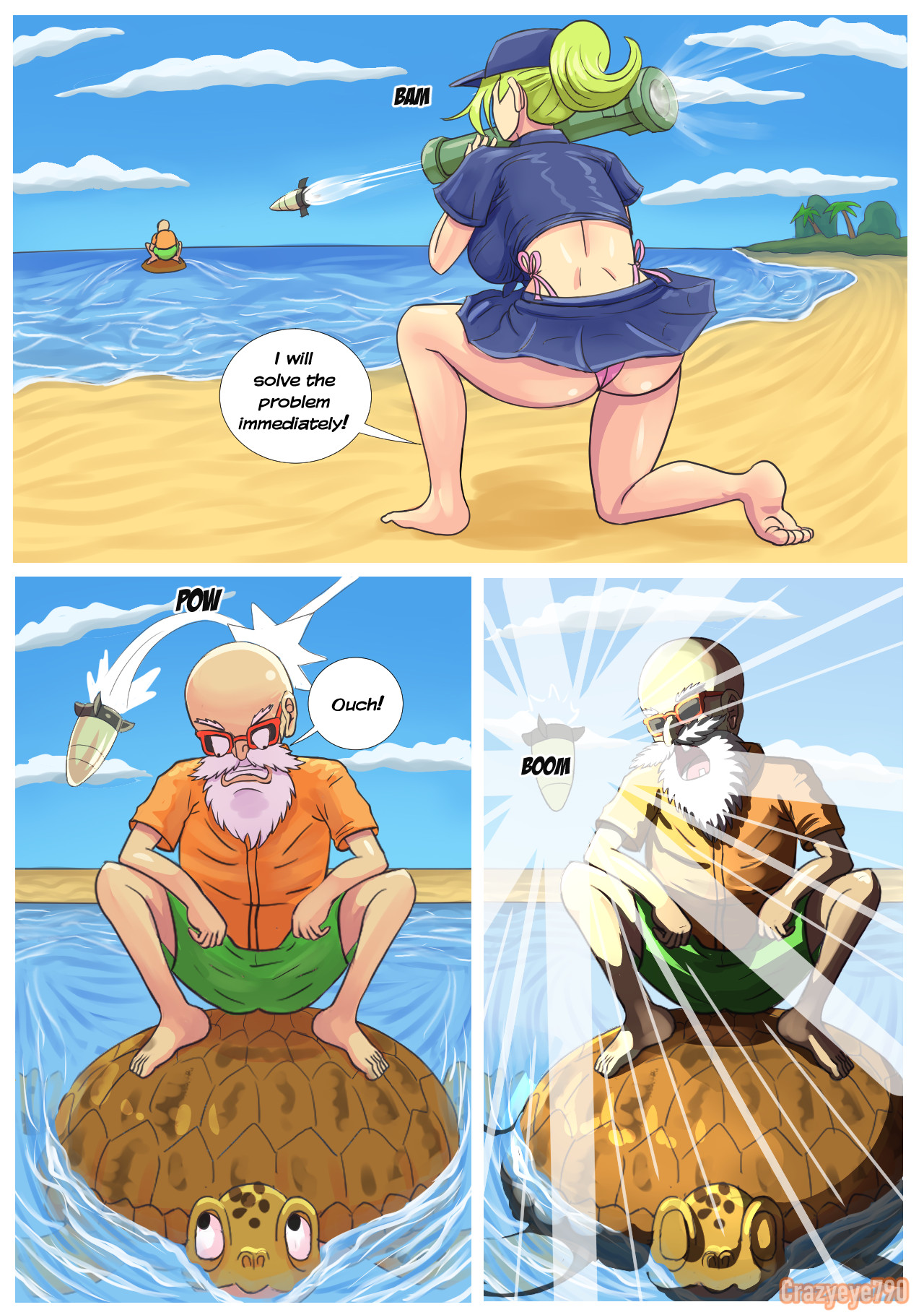 Bulma and Lunch page 8 full