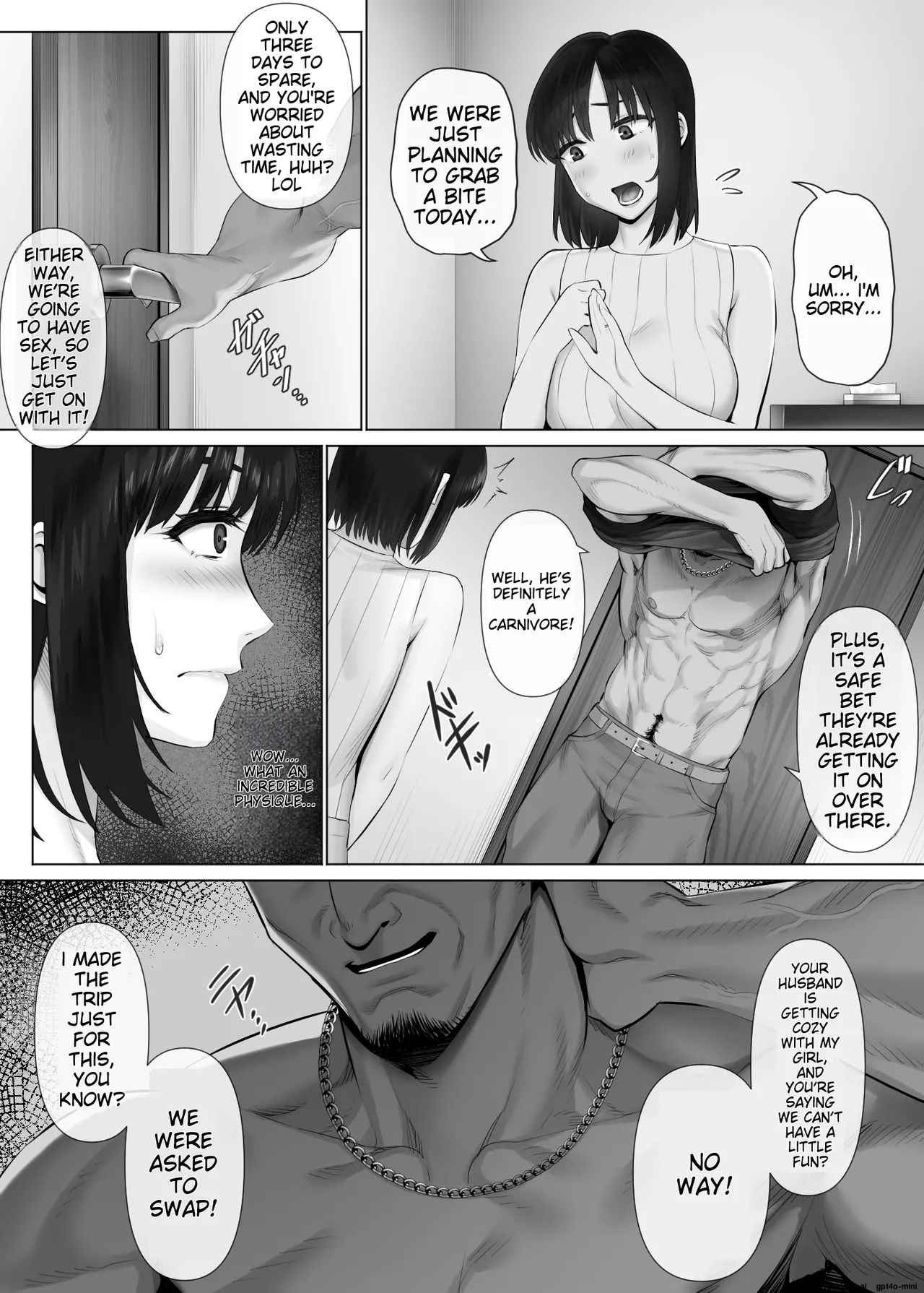 LeveChi na Swapping 2 ~Hatsu Zecchou de Iki Kuruu Tsuma Hen~ page 9 full