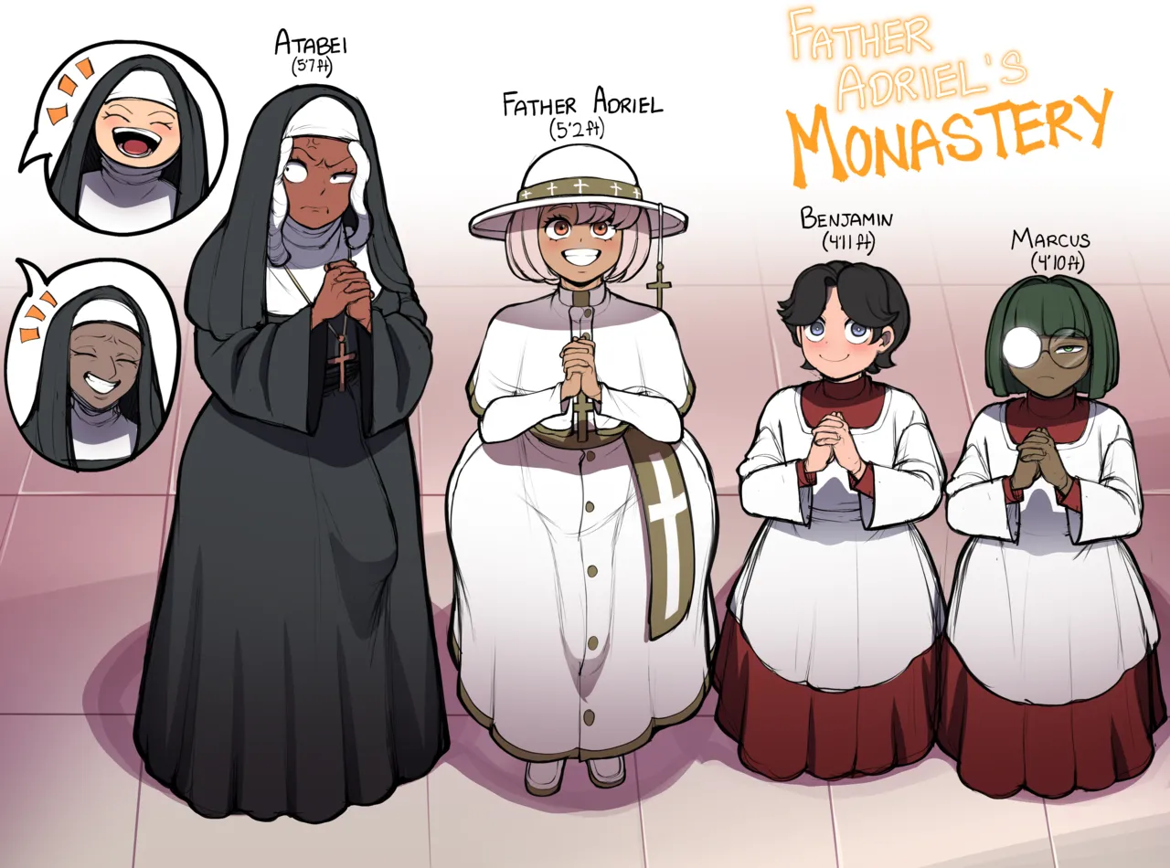 Father Adriel's Monastery page 1 full