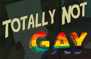 Totally Not Gay cover