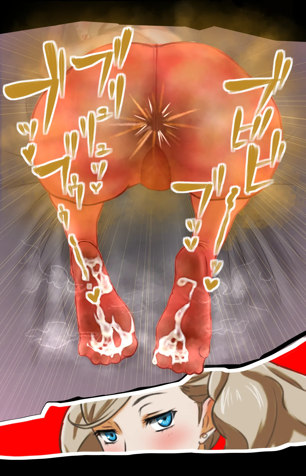 Sweaty-footed Ann-chan page 6 full