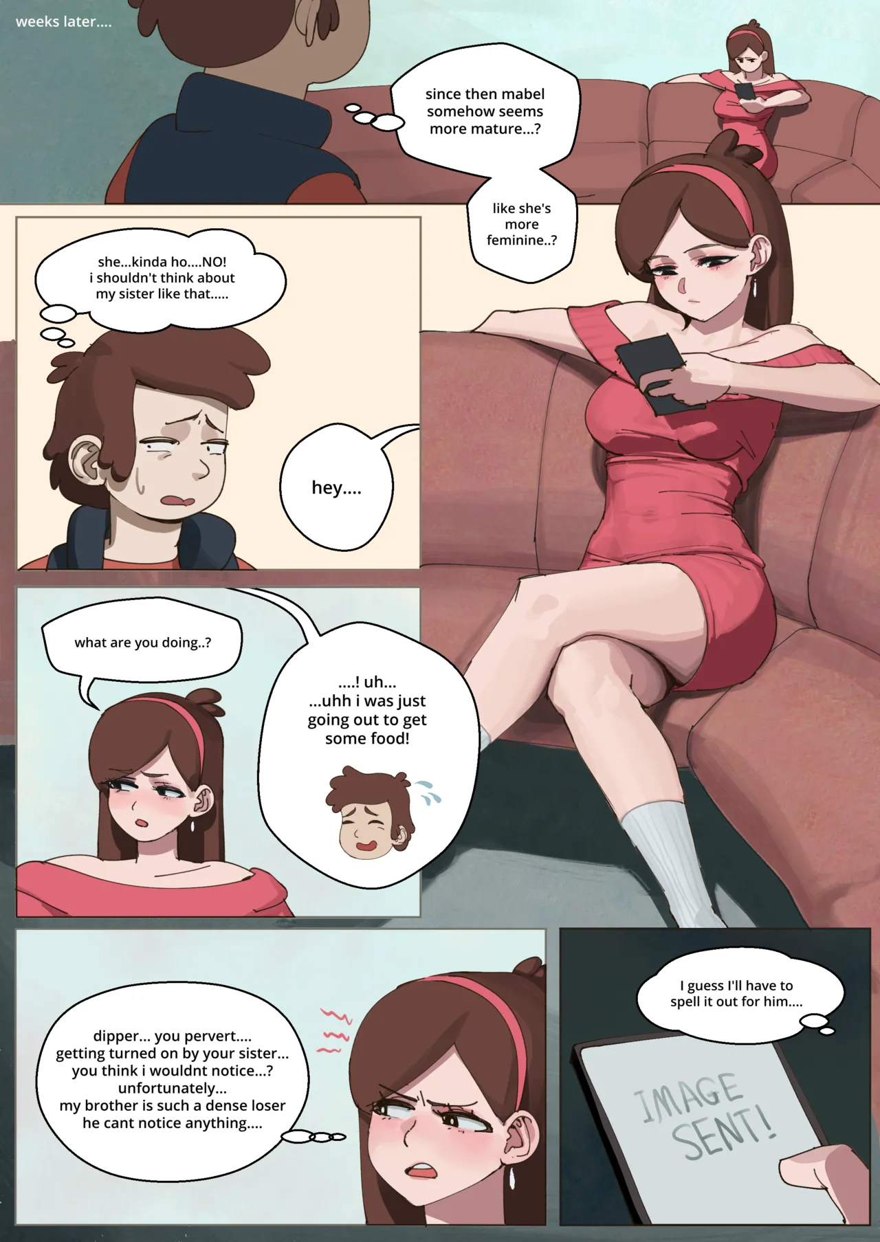 Mabel finds out page 3 full