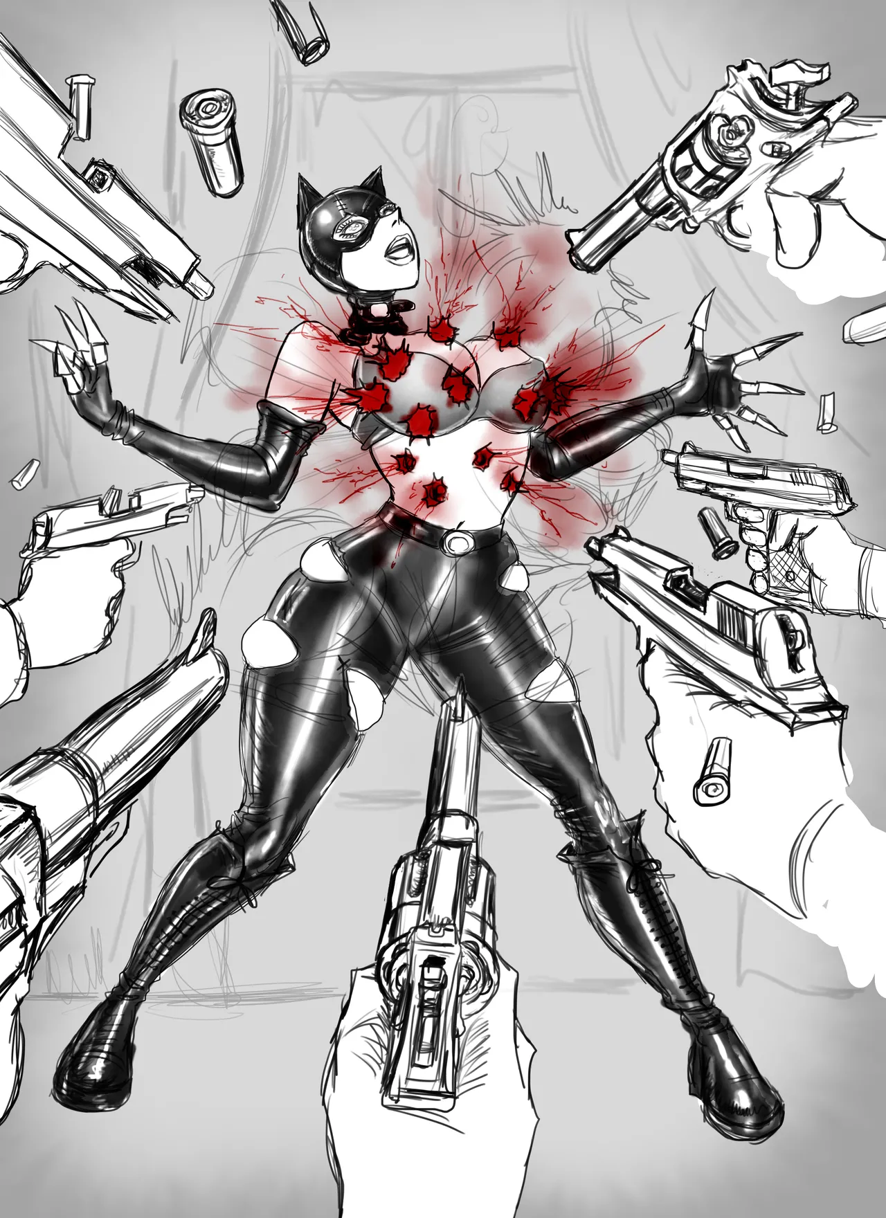 Catwoman Death and Destruction 2 page 8 full