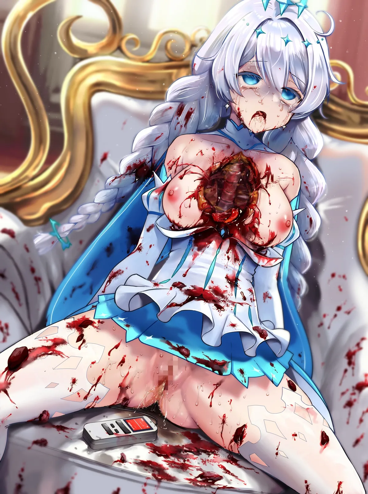 イラスト キアナ（崩壊3rd）心臓オナニー➡心臓破裂差分など９枚 page 9 full