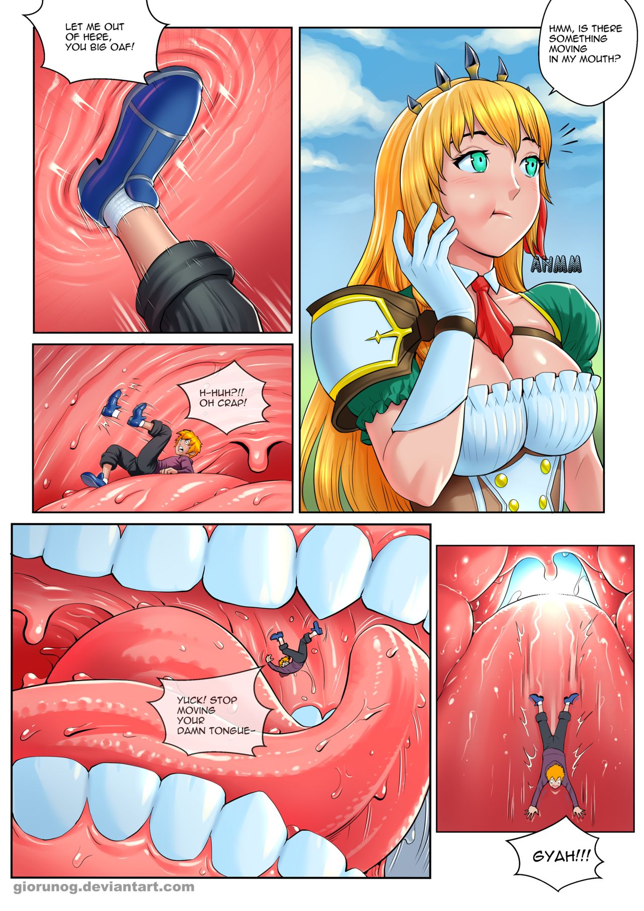 Miss Pecorine's Snack page 3 full