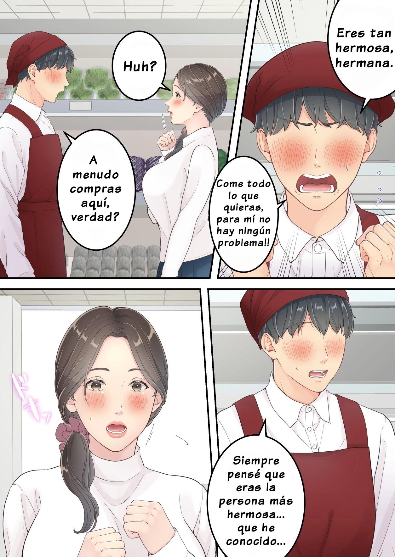 Matomo na Okaa-san ga Musuko to Onaidoshi na Otokonoko to Amaama Furin Ryokou shichau Hanashi page 5 full