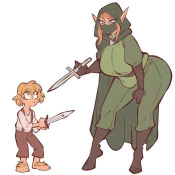 Elf x Halfling cover