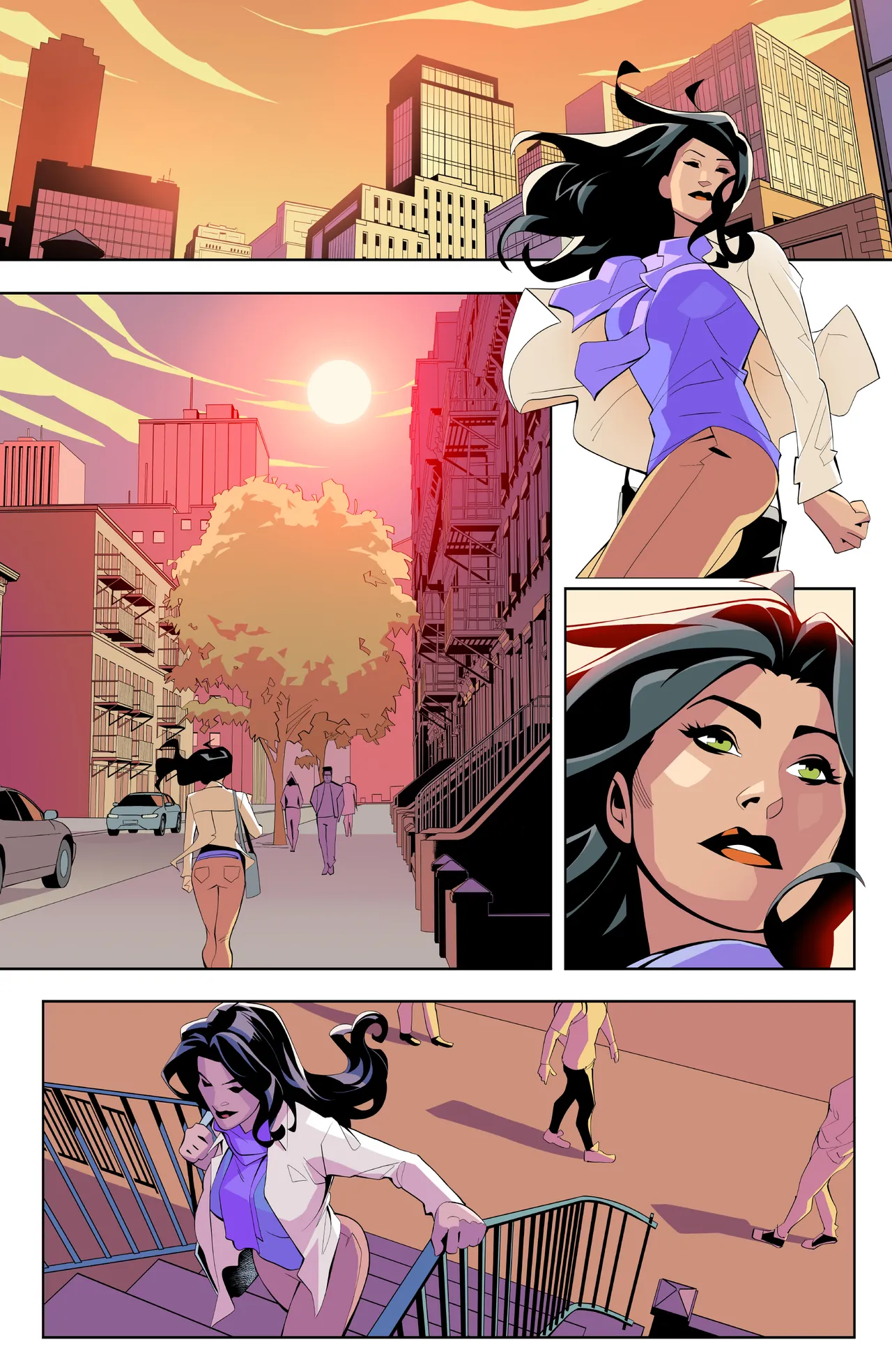 Spider-Woman - Return of Hangman Part 1 page 8 full