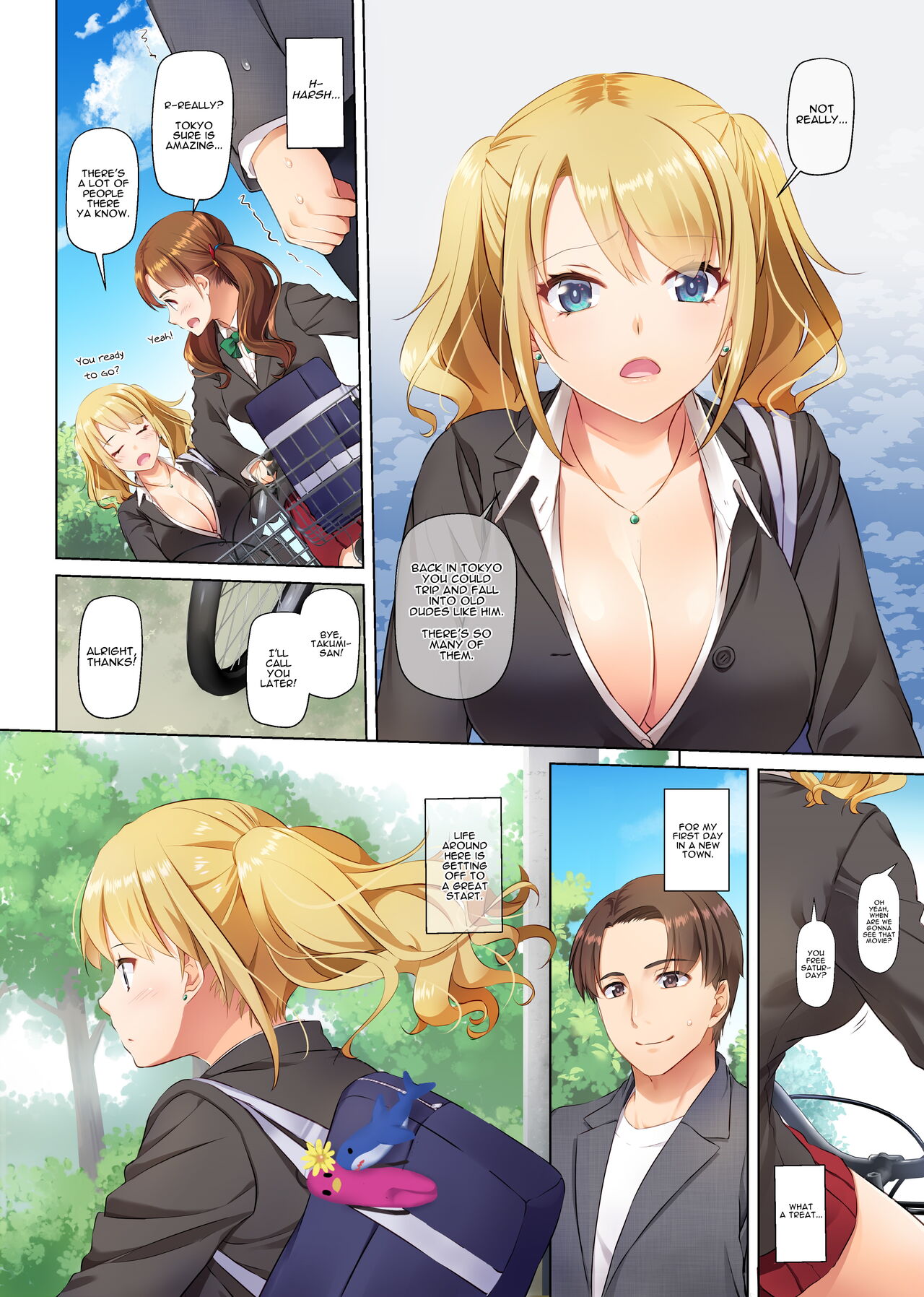 Inaka no Deaikei Gal wa Kyonyuu Shojo!? DLO-15 | Hooking Up With a Countryside Big-Titty Virgin - DLO-15 page 6 full
