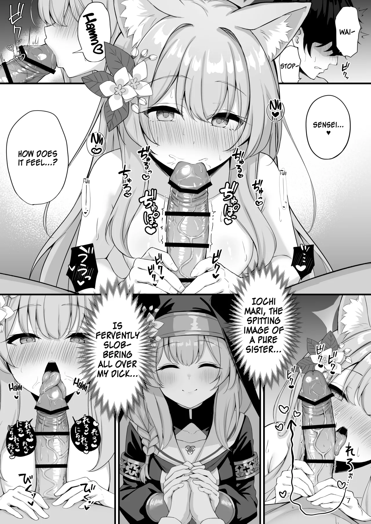 Asa Chun Mari!? | Mari Morning Delight!? page 8 full
