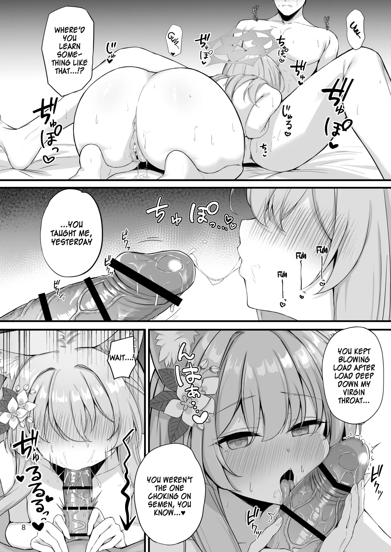 Asa Chun Mari!? | Mari Morning Delight!? page 9 full