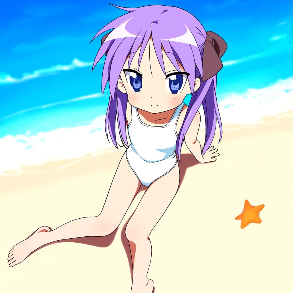 Kagami's Beach Day page 2 full