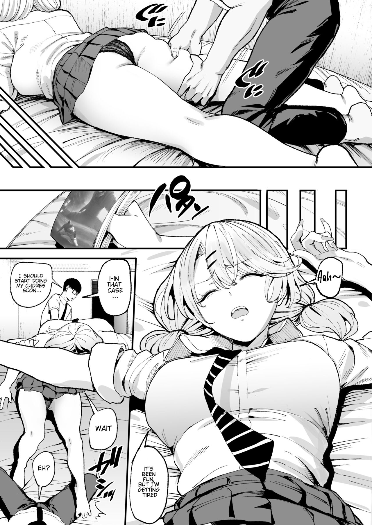 Iribitari Gal ni Manko Tsukawasete Morau Hanashi 3 - The Gyaru I Hang Out with Lets Me Use Her Pussy 3 page 10 full