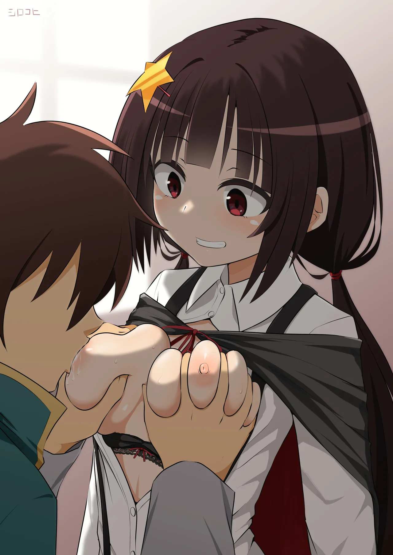 大人こめっこにパイズリ→中出しセックスしてもらうカズマさん page 6 full