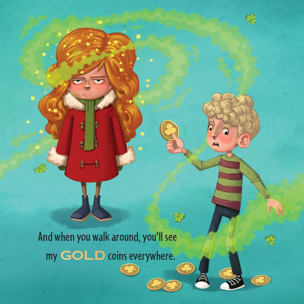 How to Catch a Leprechaun by Adam Wallace, Andy Elkerton page 8 full