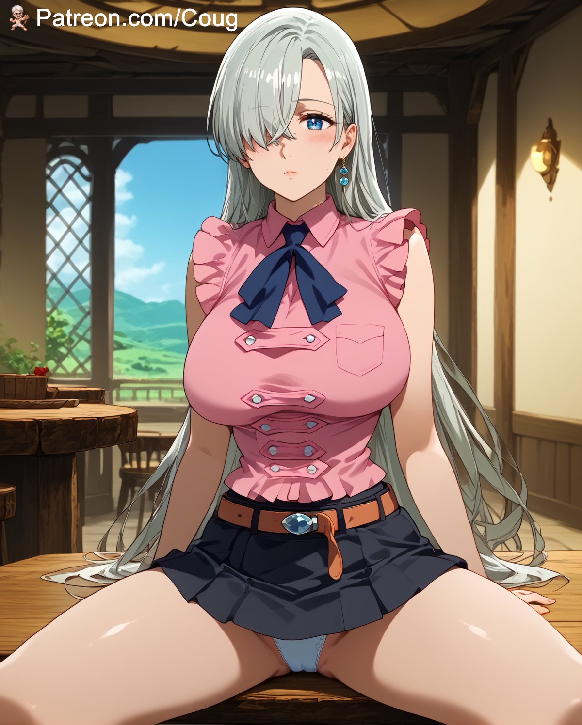 Elizabeth Liones hentai | Seven Deadly Sins fan art page 4 full