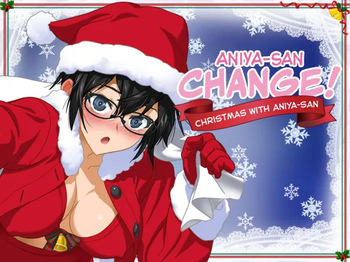 Aniya-san Change! -Aniya-san no Christmas- | Aniya-san Change! -Christmas With Aniya-san- cover