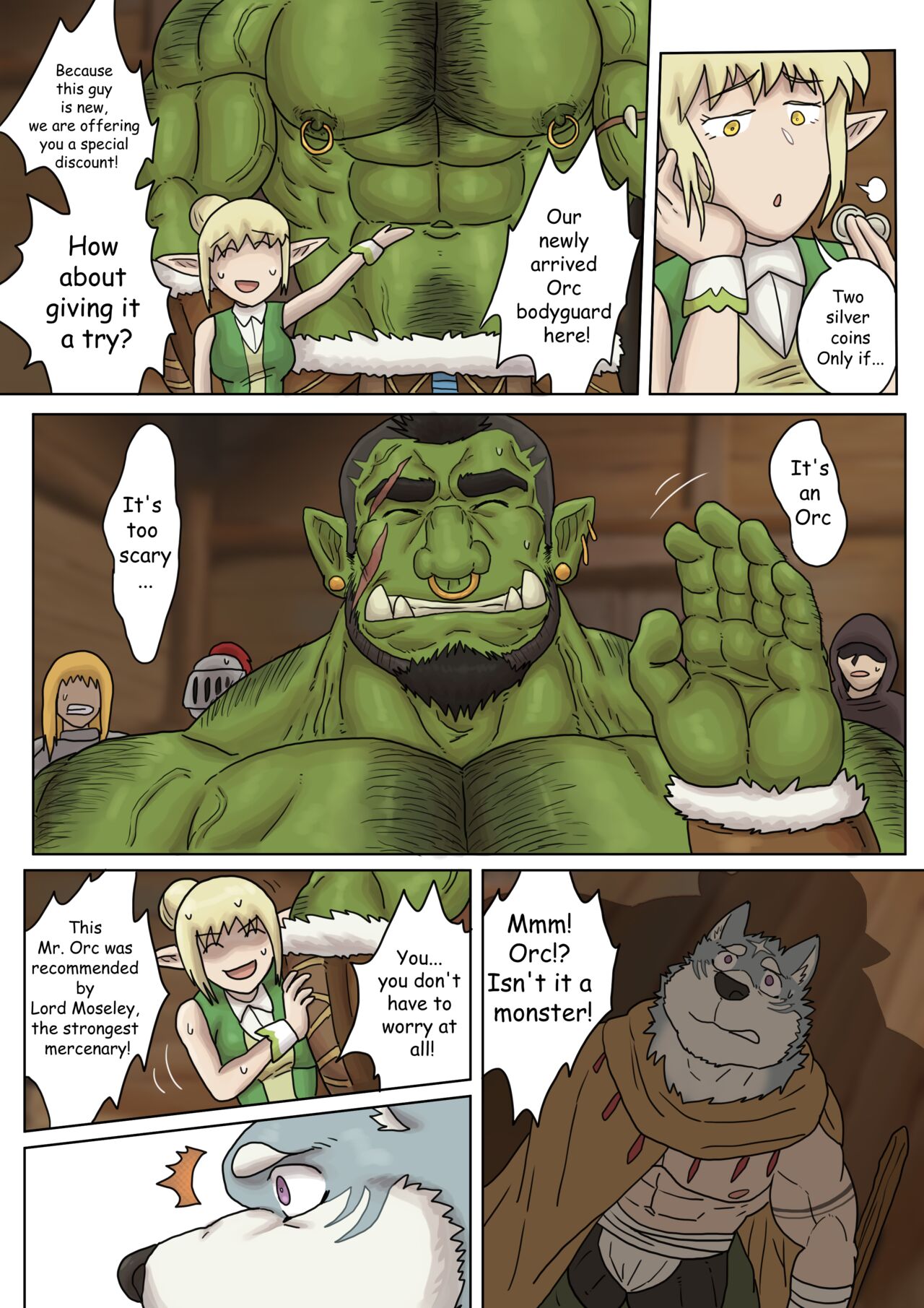 The Strongest Mercenary has a Monster Complex Part II page 4 full