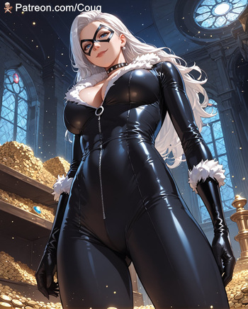 Black Cat hentai | Marvel fan art cover
