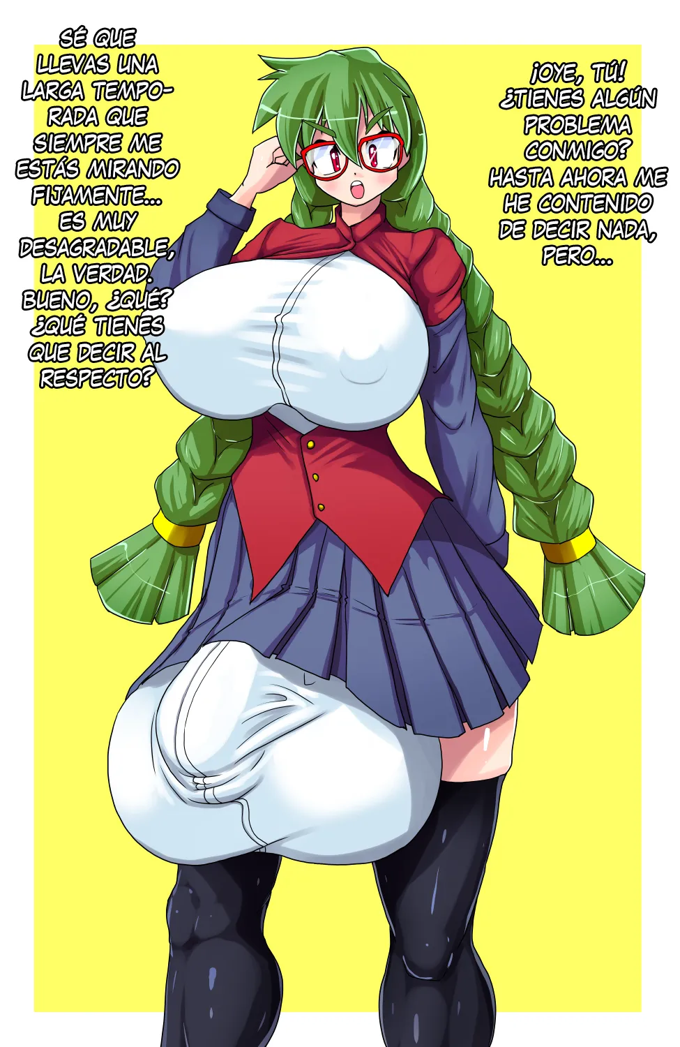 Kōmanna Mahōgaku ensei o Kyōsei Shasei Saseru Hanashi - La historia de cómo una arrogante estudiante de magia fue forzada a eyacular page 2 full