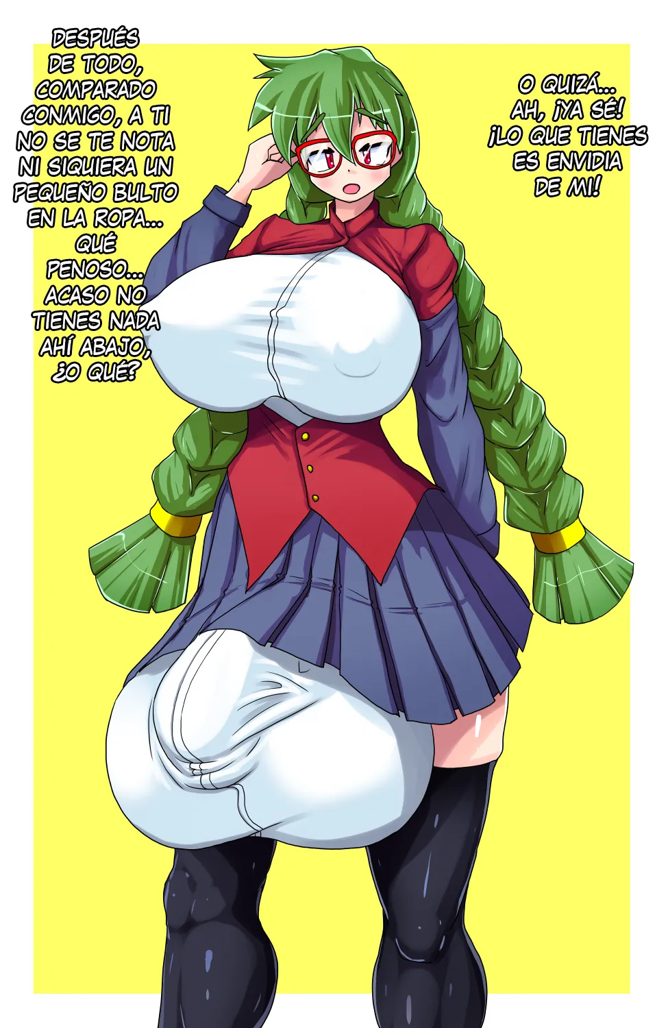 Kōmanna Mahōgaku ensei o Kyōsei Shasei Saseru Hanashi - La historia de cómo una arrogante estudiante de magia fue forzada a eyacular page 4 full