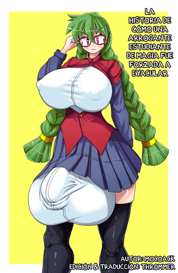 Kōmanna Mahōgaku ensei o Kyōsei Shasei Saseru Hanashi - La historia de cómo una arrogante estudiante de magia fue forzada a eyacular cover