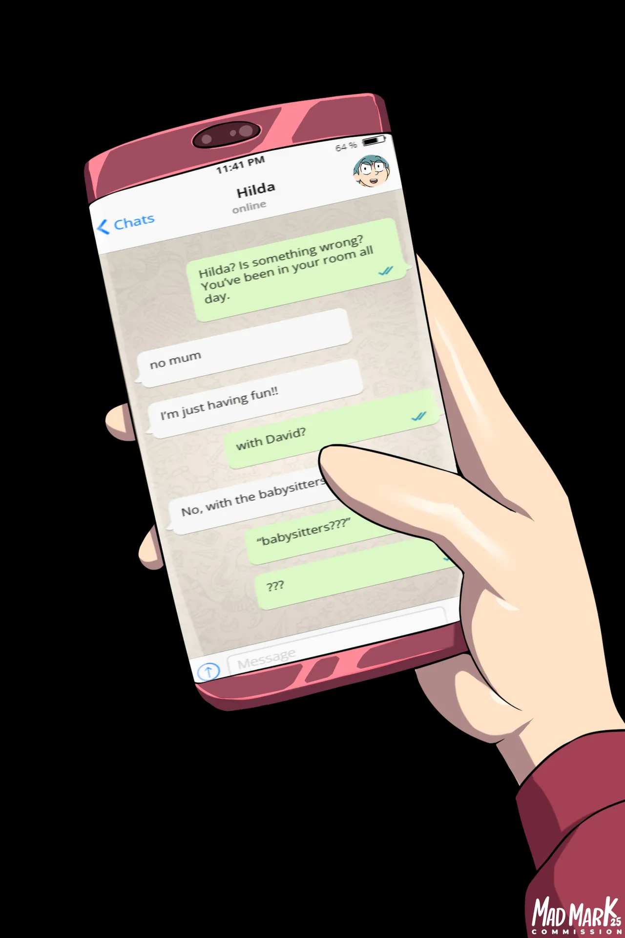 Hilda Commission page 1 full