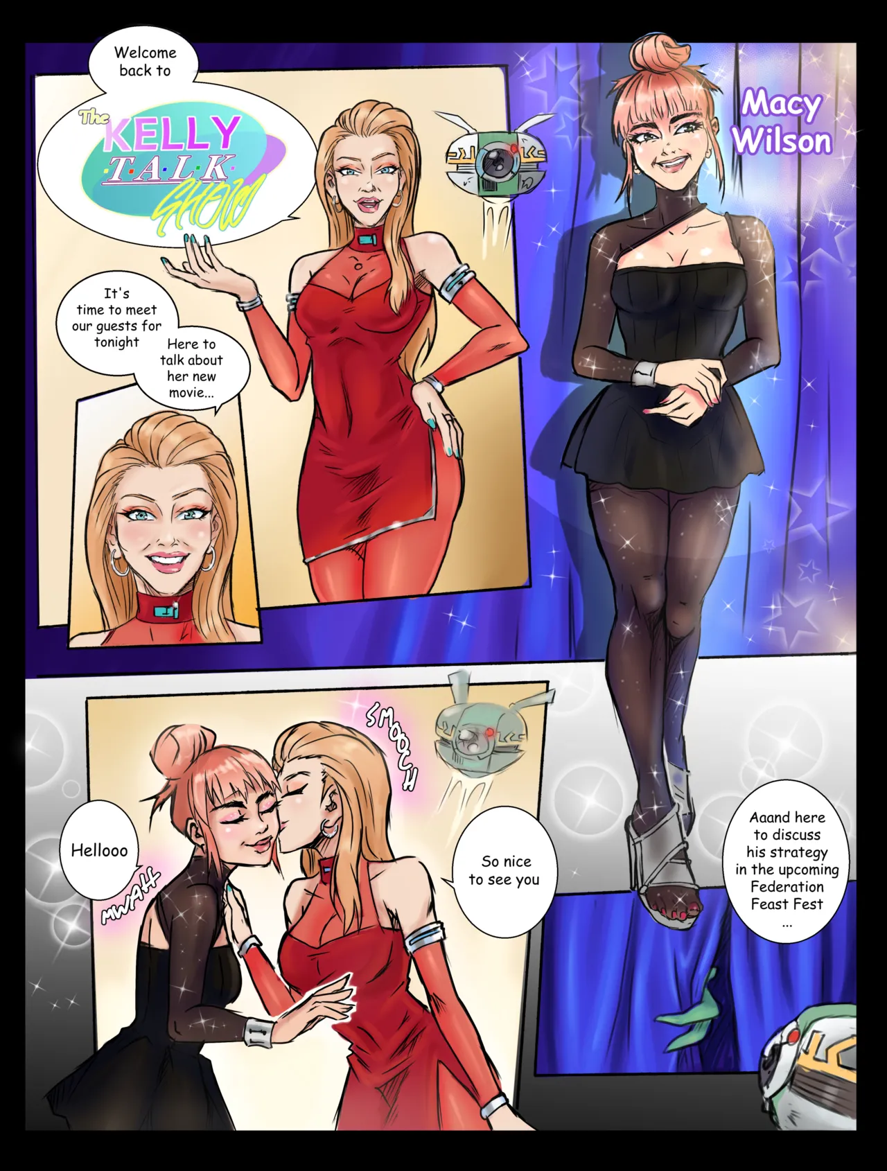 The Kelly Talk Show COMPLETE page 2 full