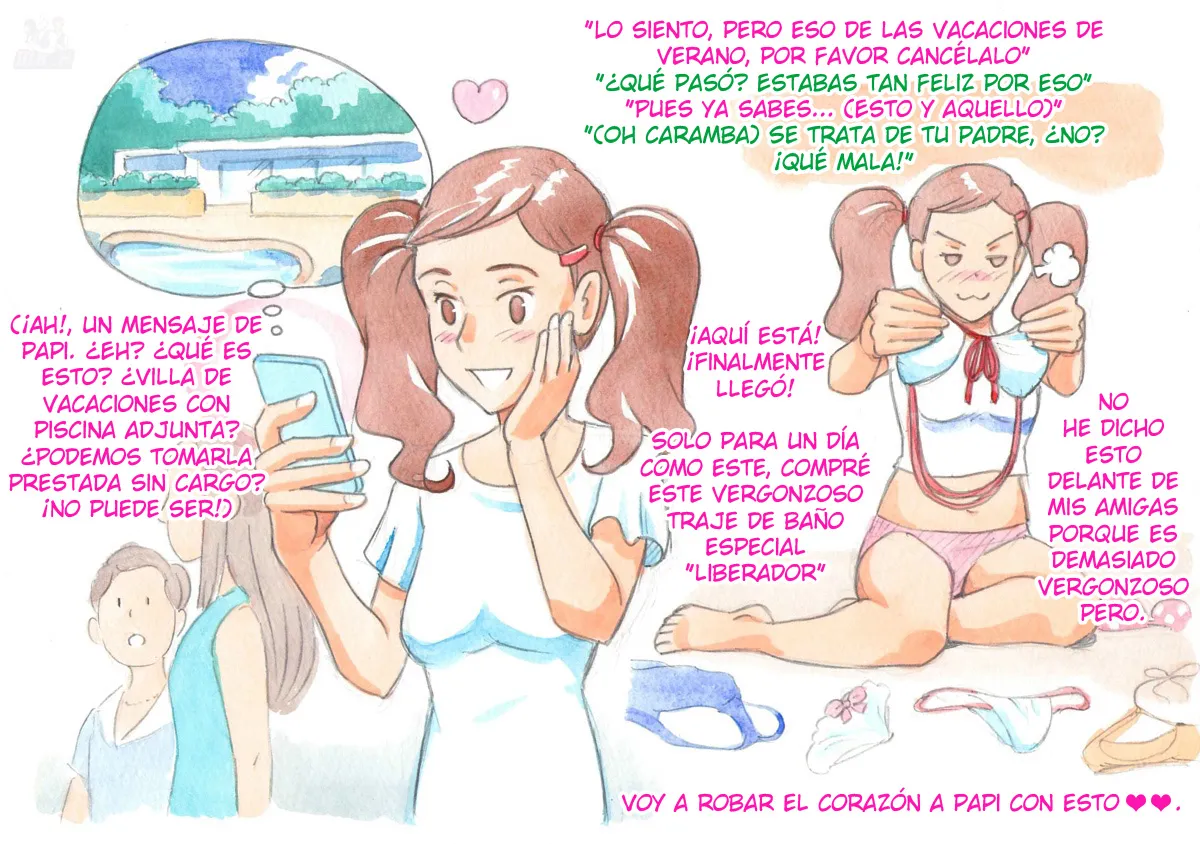 Amo a mi papá despues de todo ~Piscina privada~ page 9 full