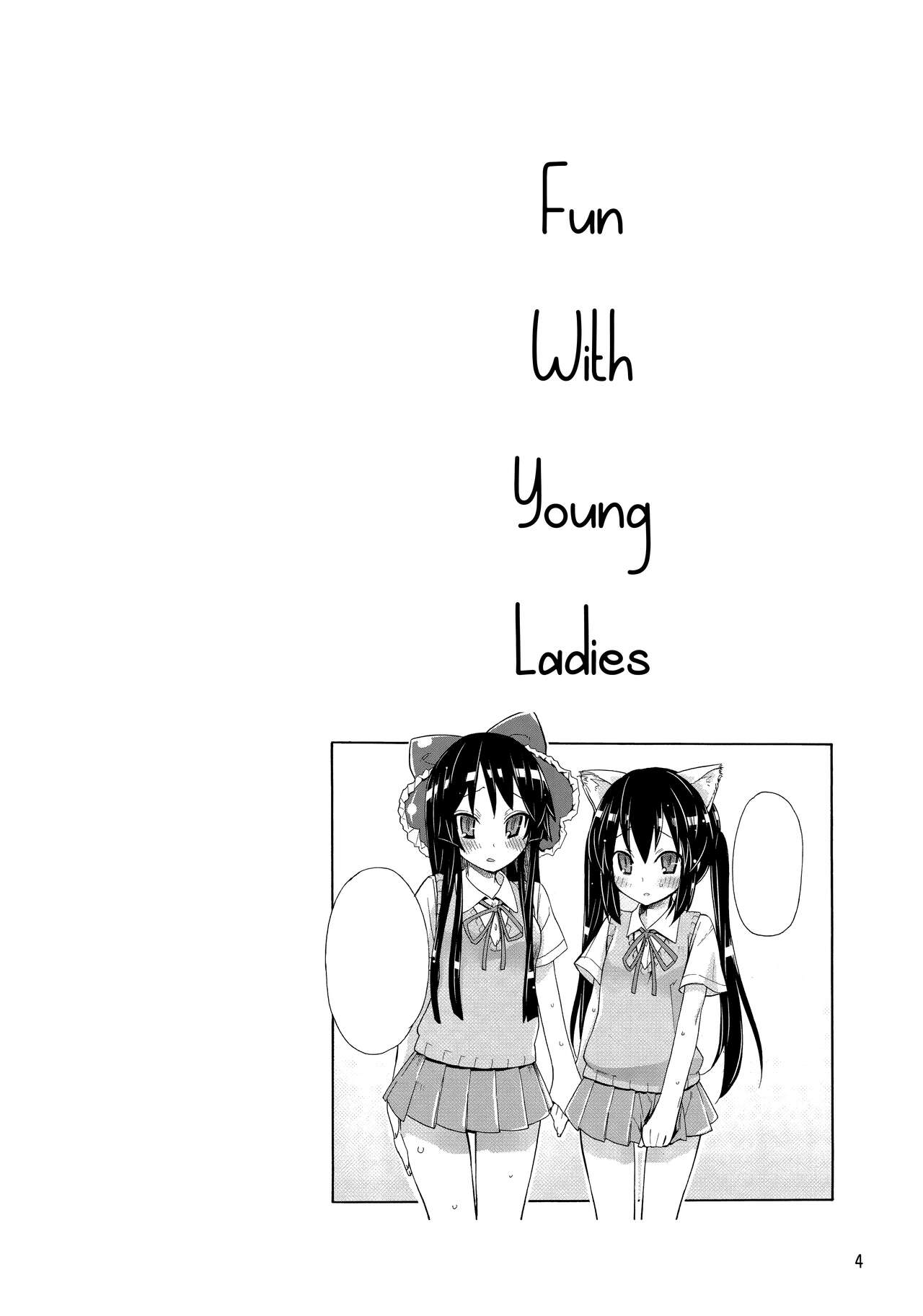 Shoujo Goraku | Fun With Young Ladies: K-ON! MioAzu ver. page 3 full