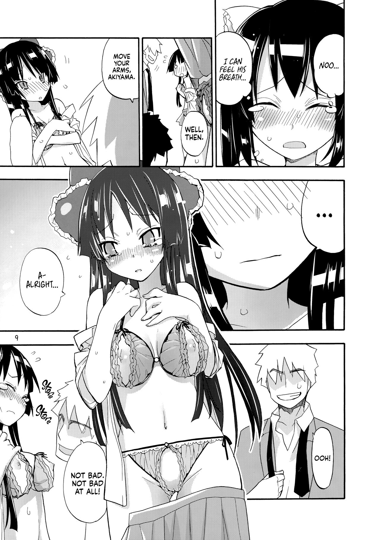 Shoujo Goraku | Fun With Young Ladies: K-ON! MioAzu ver. page 8 full
