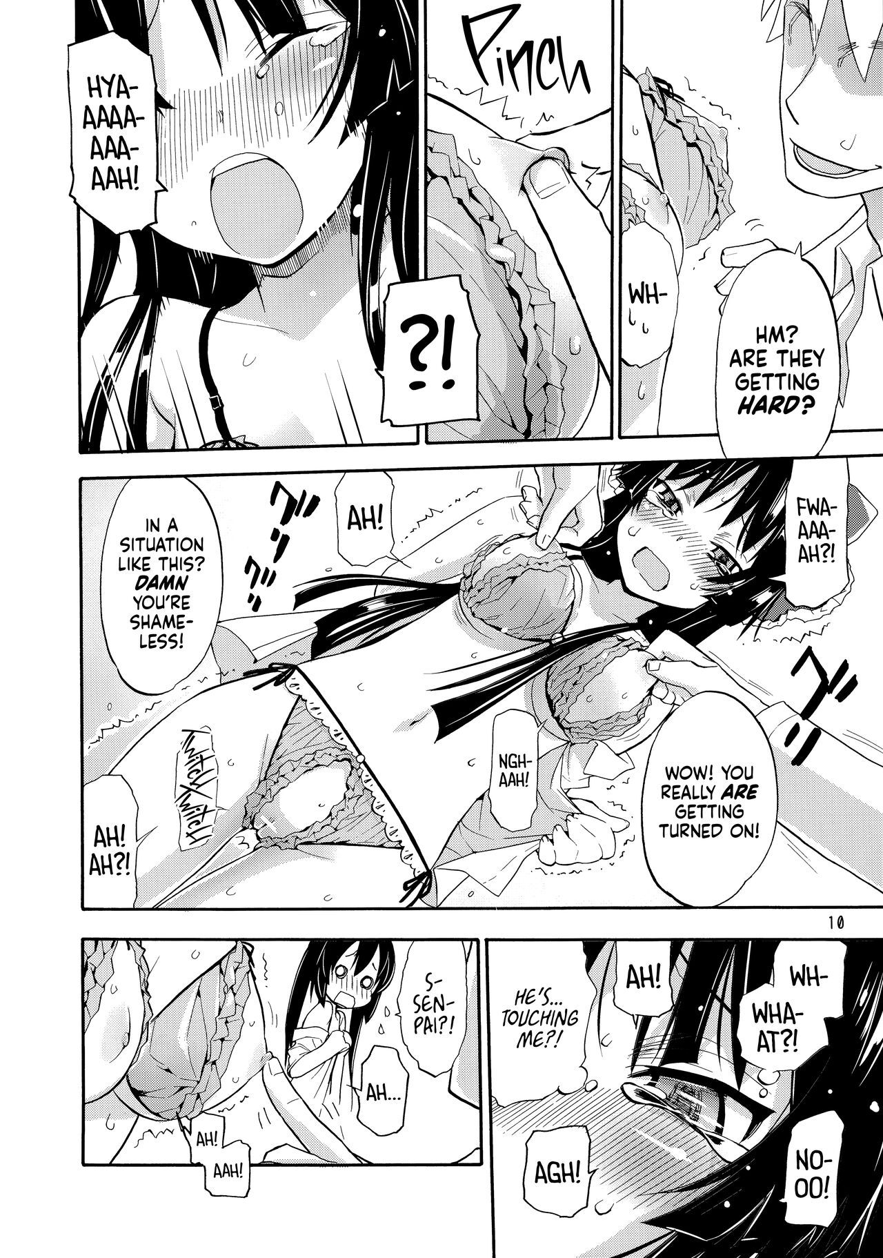 Shoujo Goraku | Fun With Young Ladies: K-ON! MioAzu ver. page 9 full