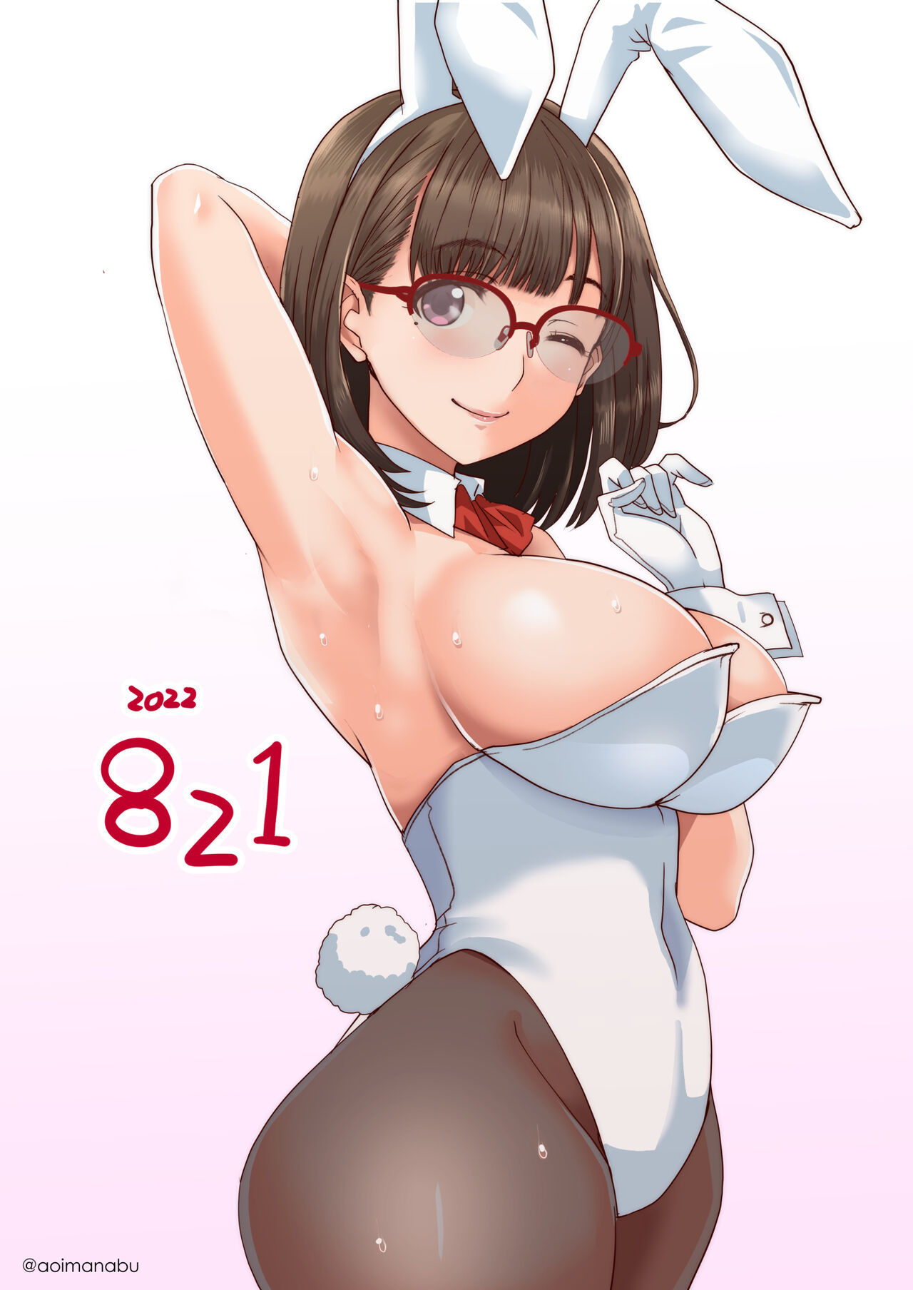 22022-08-31 セルフ誕生日絵バニー寧々さん（差分込24枚） page 6 full