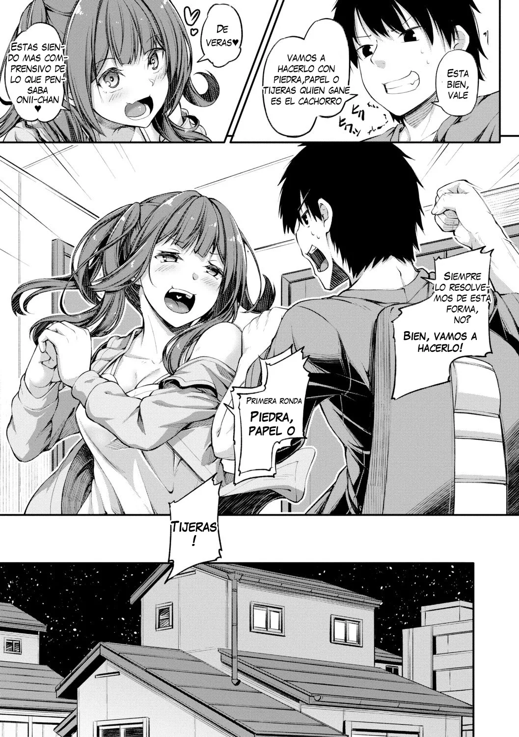 Zoku Shikotte Pakotte Jann Kenn Ponn | Piedra, Papel, Tijeras, Masturbación o Sexo con mi Onii-chan ~Otra Vez~ page 5 full