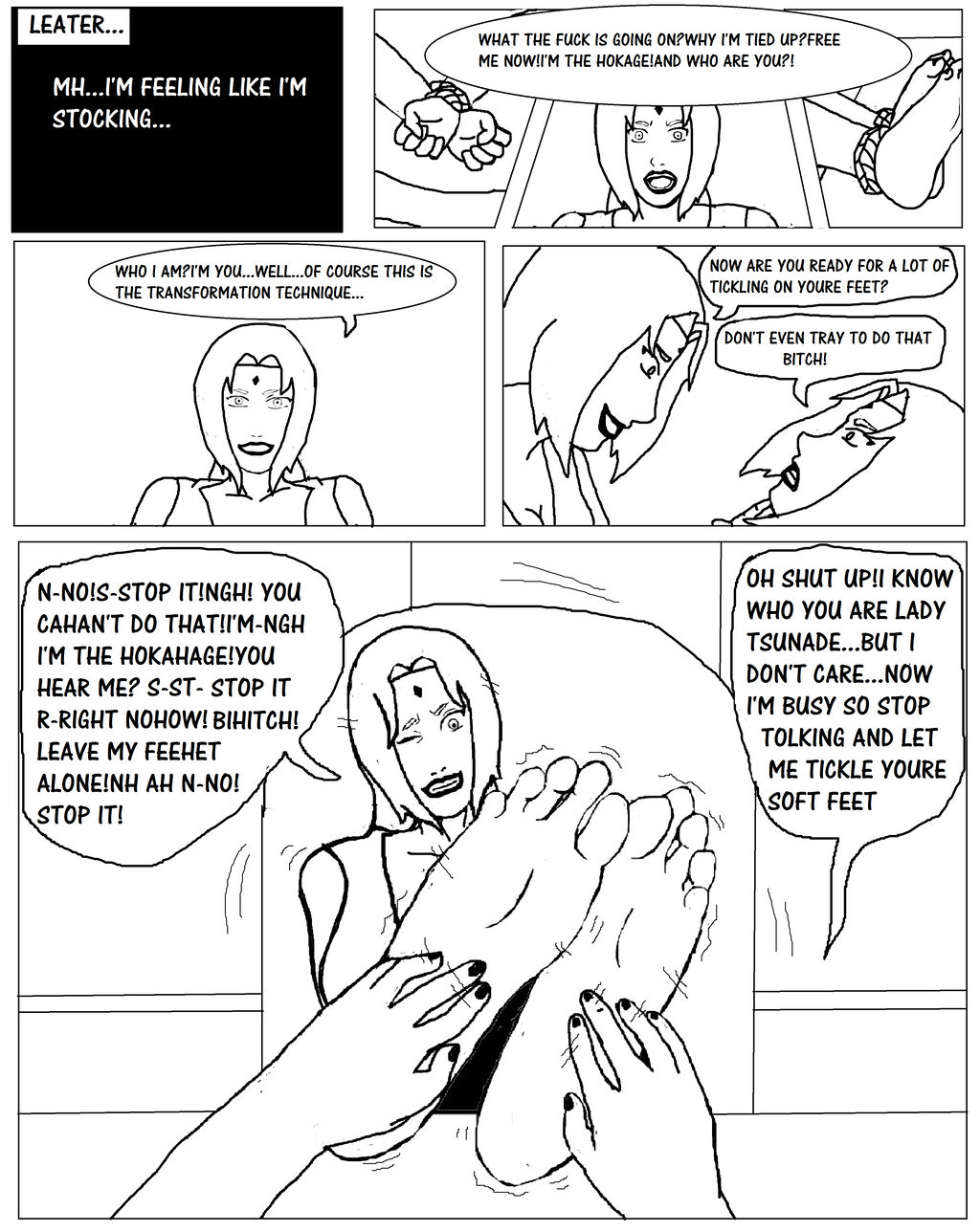Narutobyrufy - Tickling Comic page 3 full
