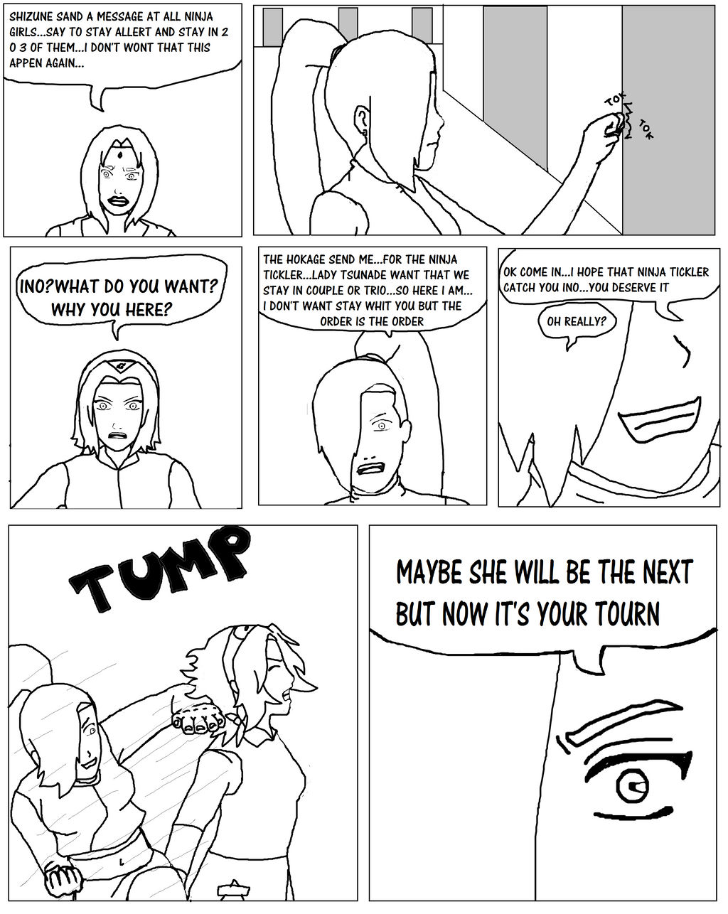 Narutobyrufy - Tickling Comic page 5 full