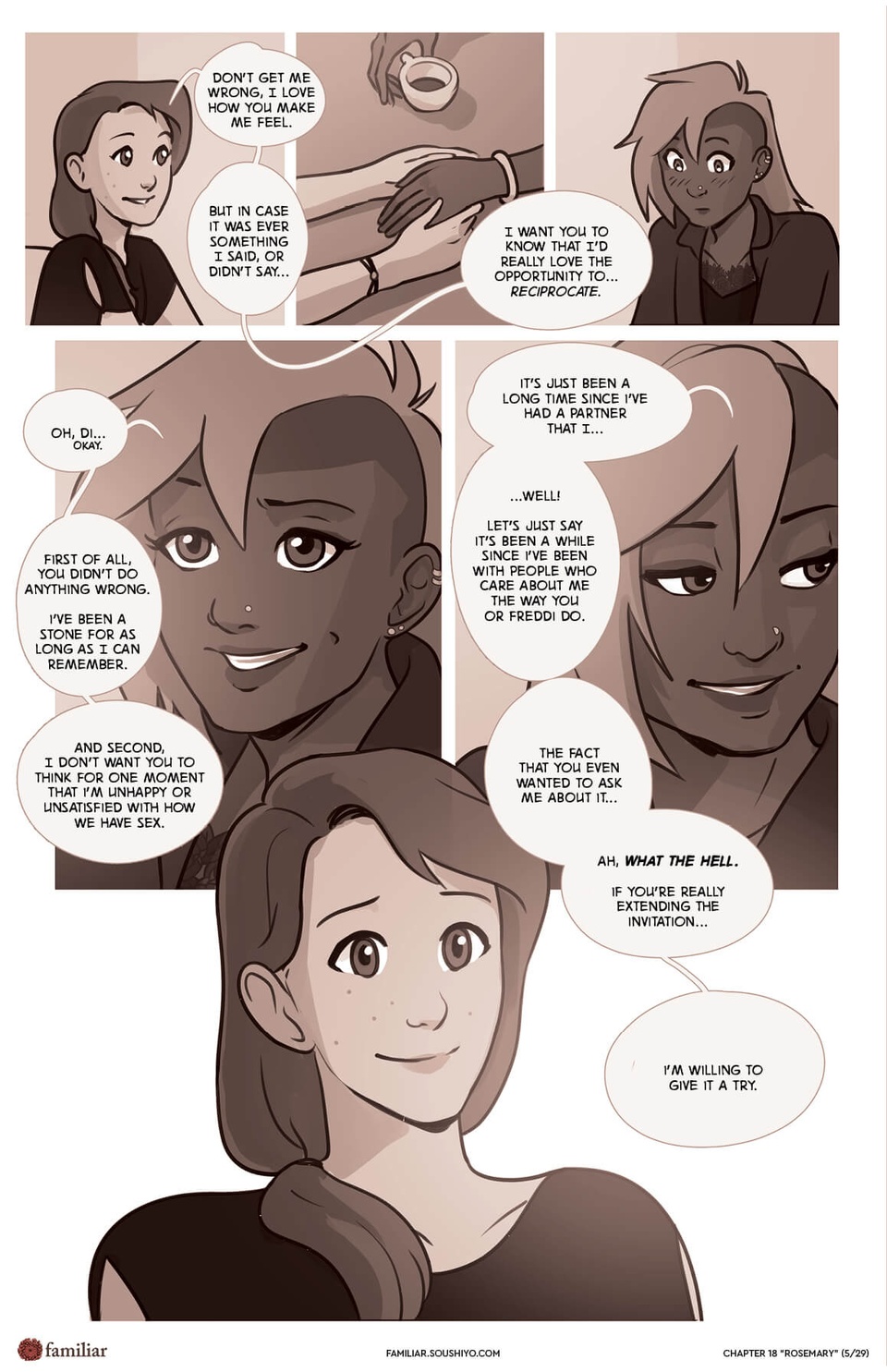 Familiar  - Act 3 - Chapter 18: Rosemary page 6 full