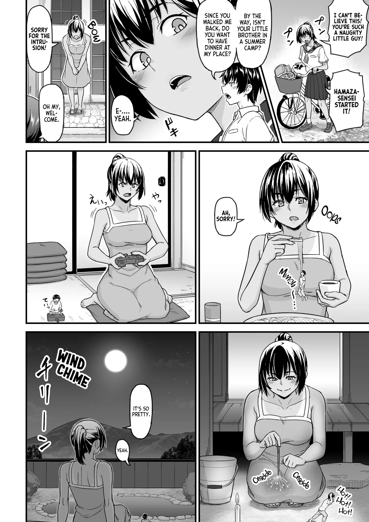 Natsu no Toukoubi | A School Day in the Summer page 8 full