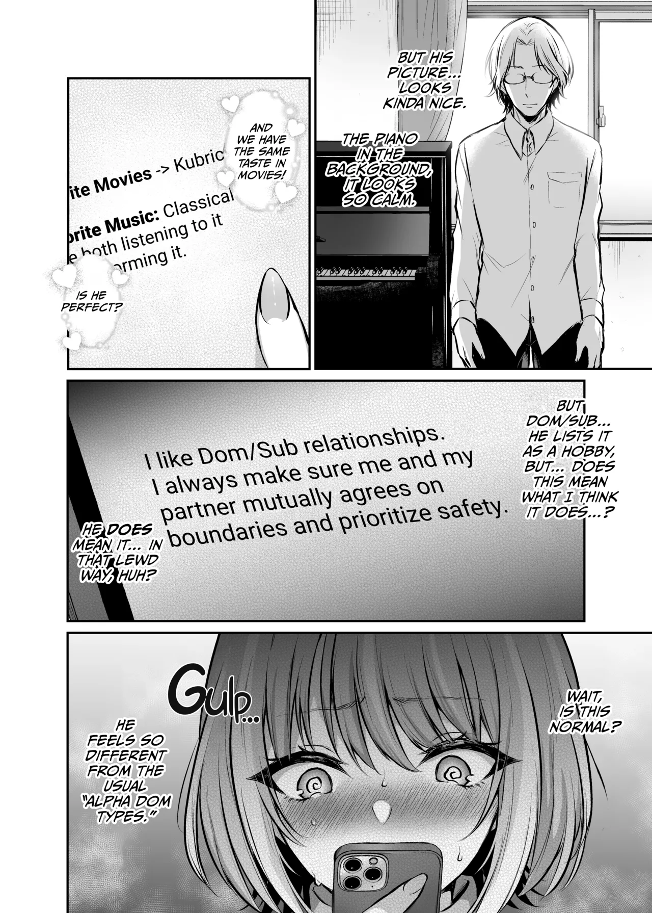 Hajimete no DomiSub ~Match App de Mitsuketa Goshujin-sama ni Jinsei Bukkowashite Moraimasu~ page 5 full