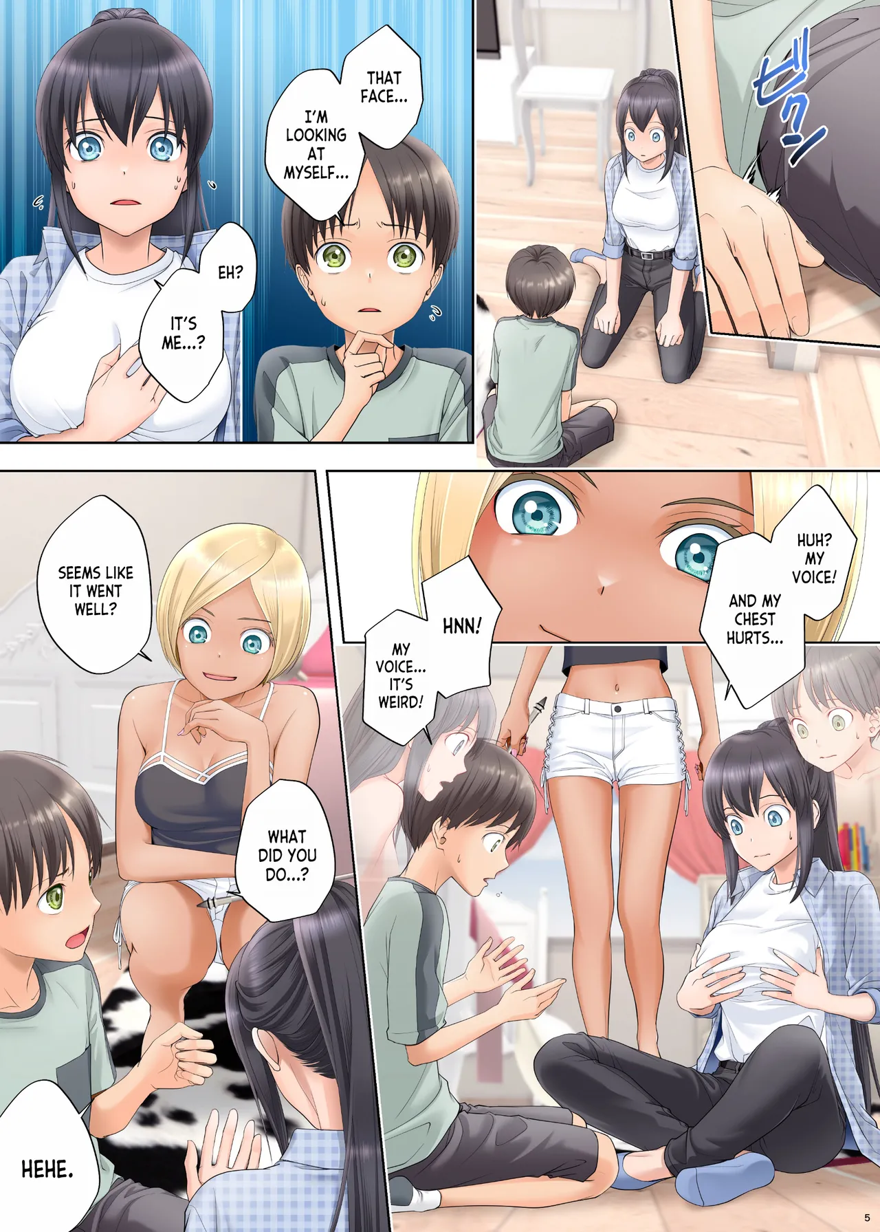 Boku Swap Ane ~Akogare no Onee-chan to Karada o Irekaerareteshimatta Boku~ page 5 full