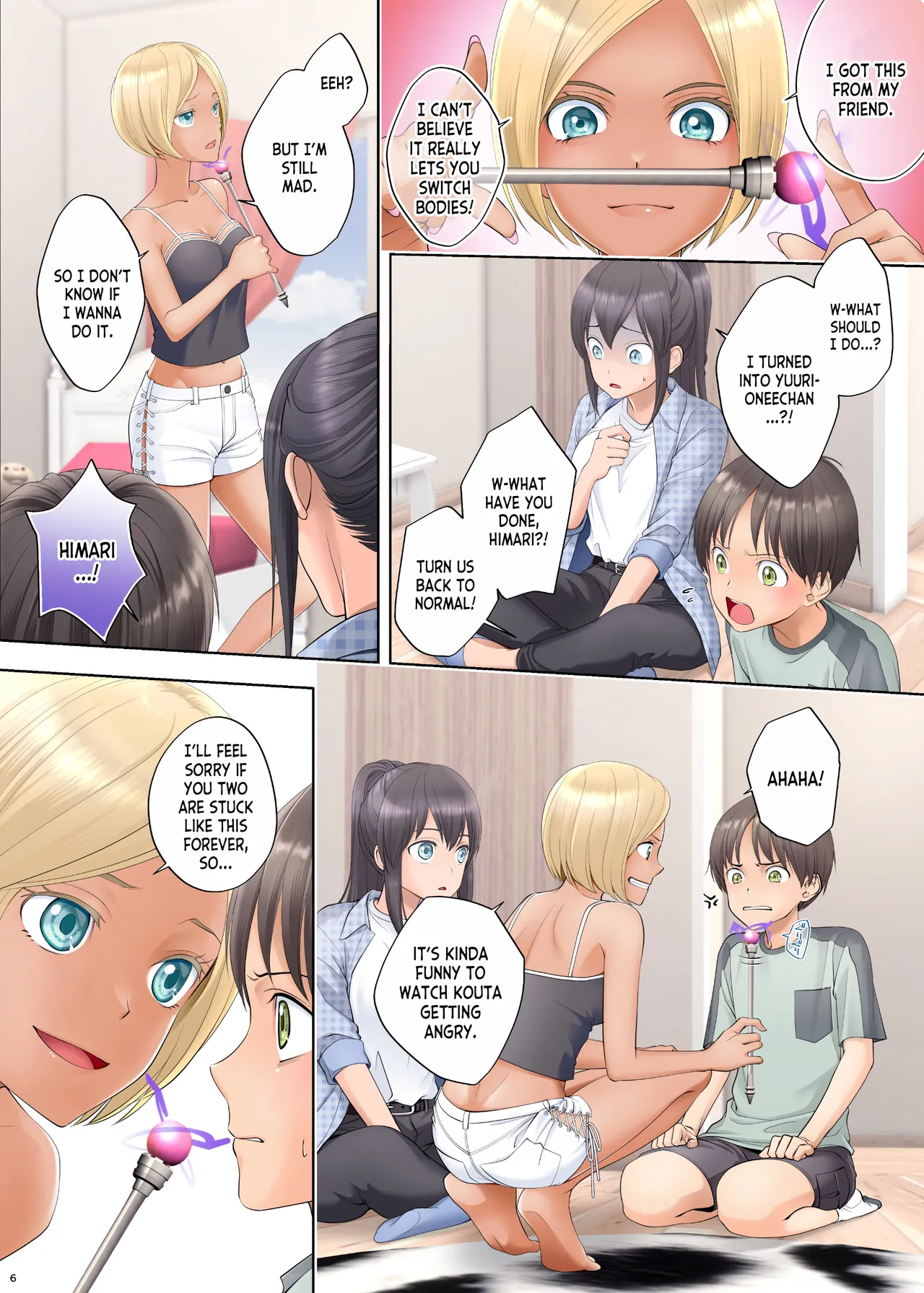 Boku Swap Ane ~Akogare no Onee-chan to Karada o Irekaerareteshimatta Boku~ page 6 full
