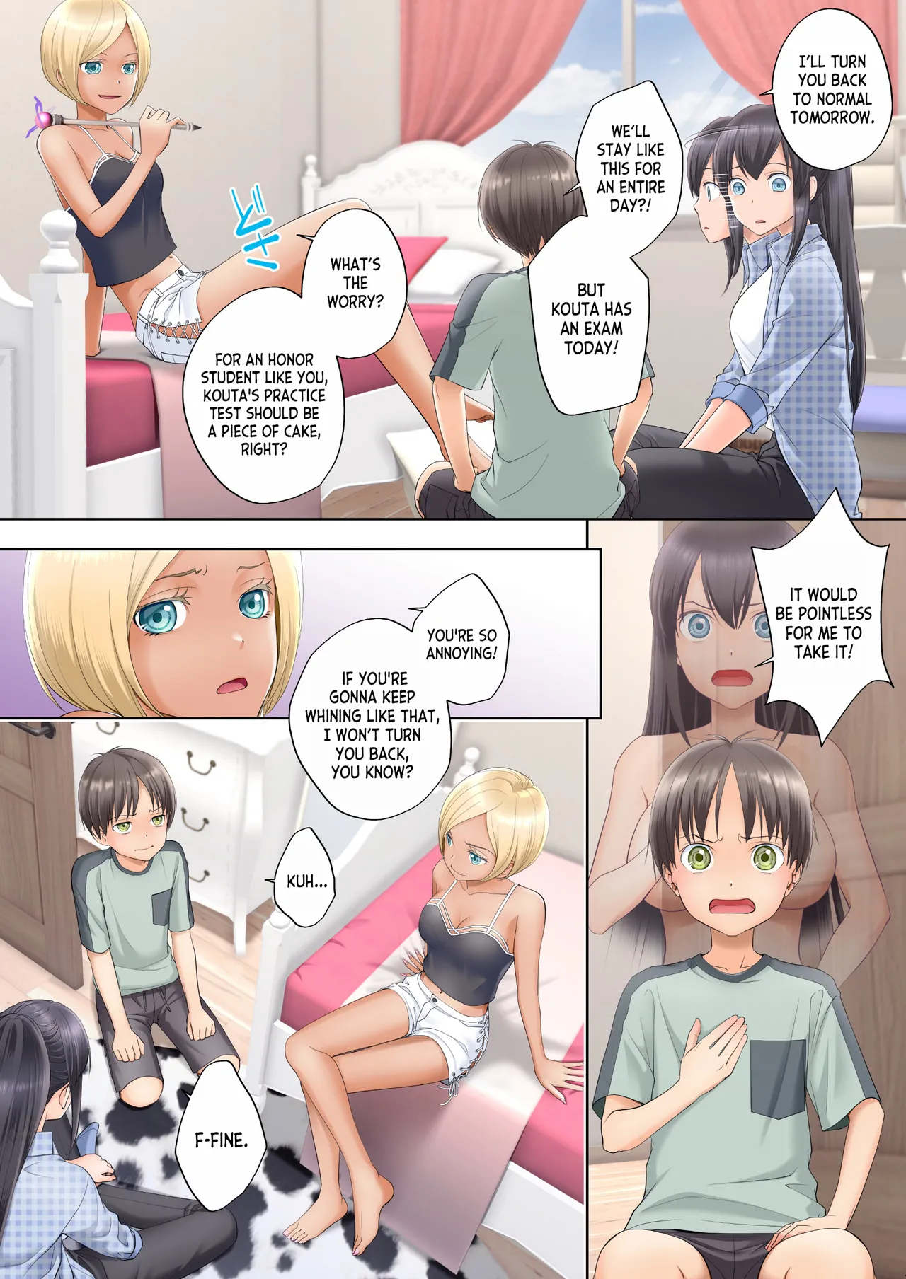 Boku Swap Ane ~Akogare no Onee-chan to Karada o Irekaerareteshimatta Boku~ page 7 full