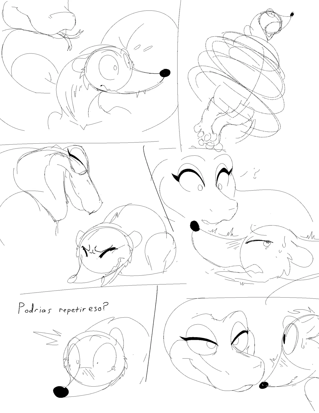 Snake and Weasel page 1 full