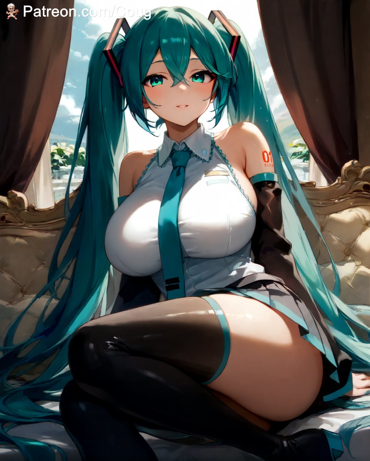Hatsune Miku hentai | Vocaloid fan art page 1 full